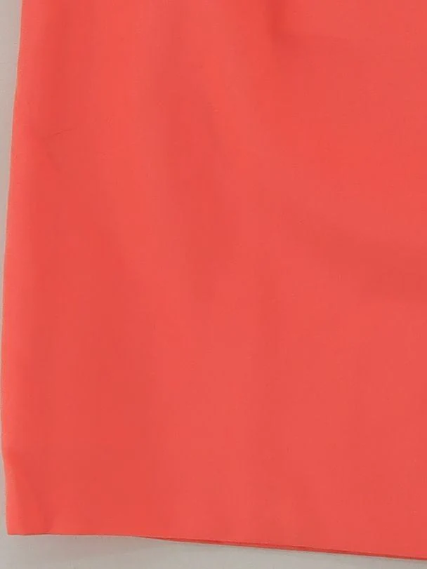 Jacques Vert Women's Midi Skirt UK 14 Orange Polyester - Image 4