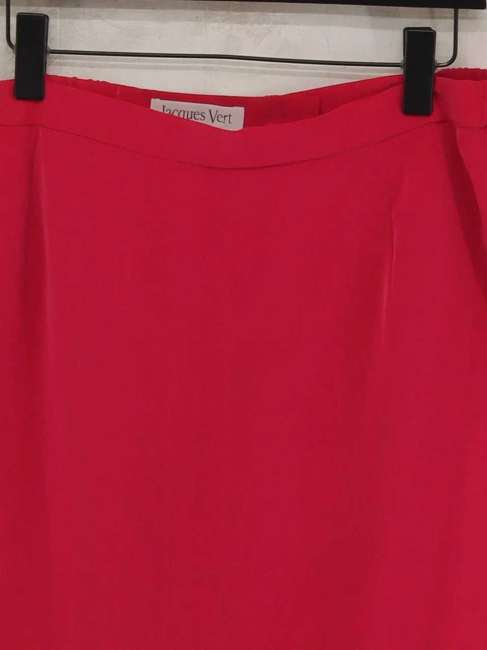 Jacques Vert Women's Midi Skirt UK 16 Red 100% Polyester Midi Straight & Pencil - Image 3