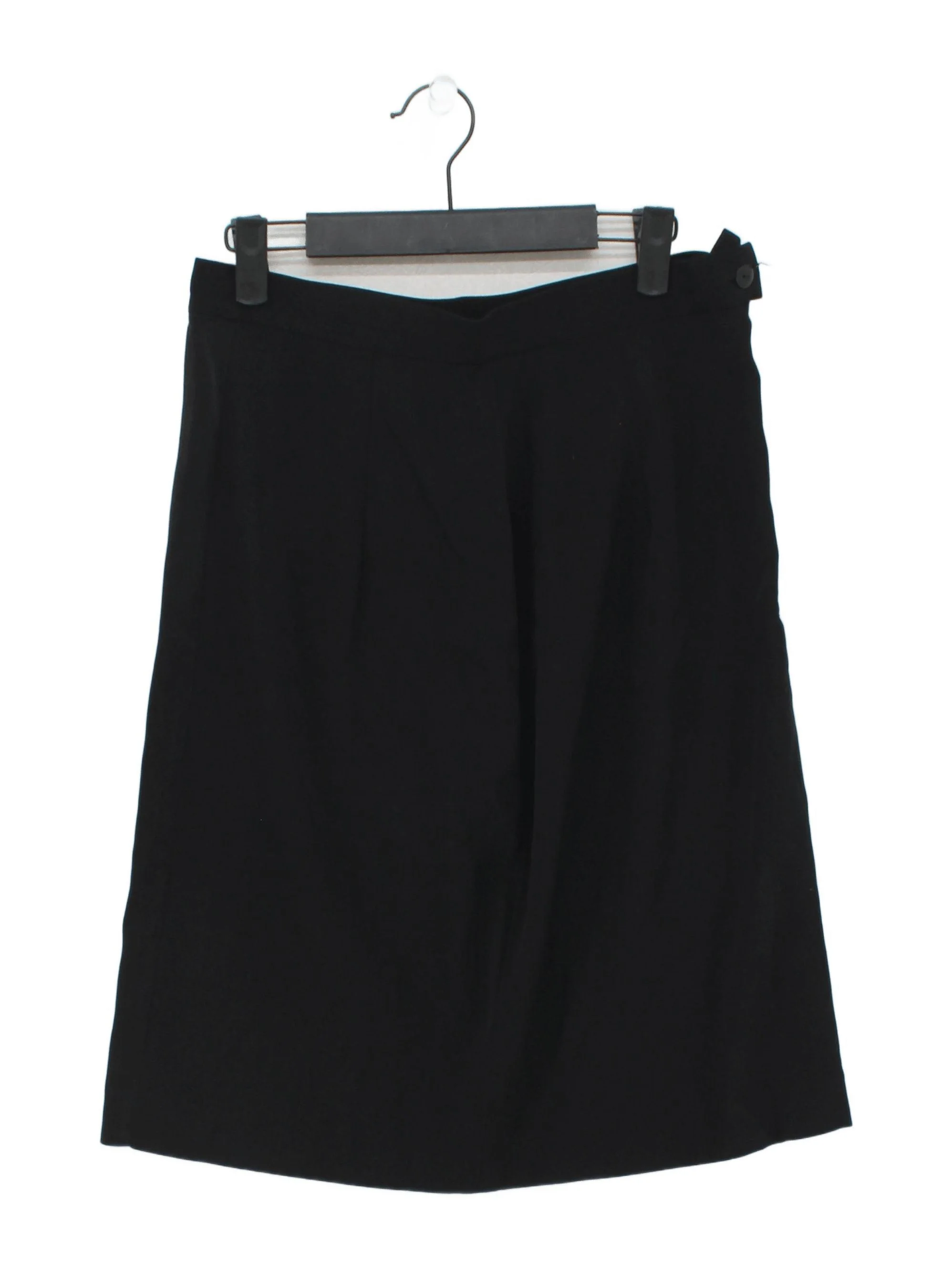 Jacques Vert Women's Mini Skirt UK 14 Black 100% Polyester Short Mini