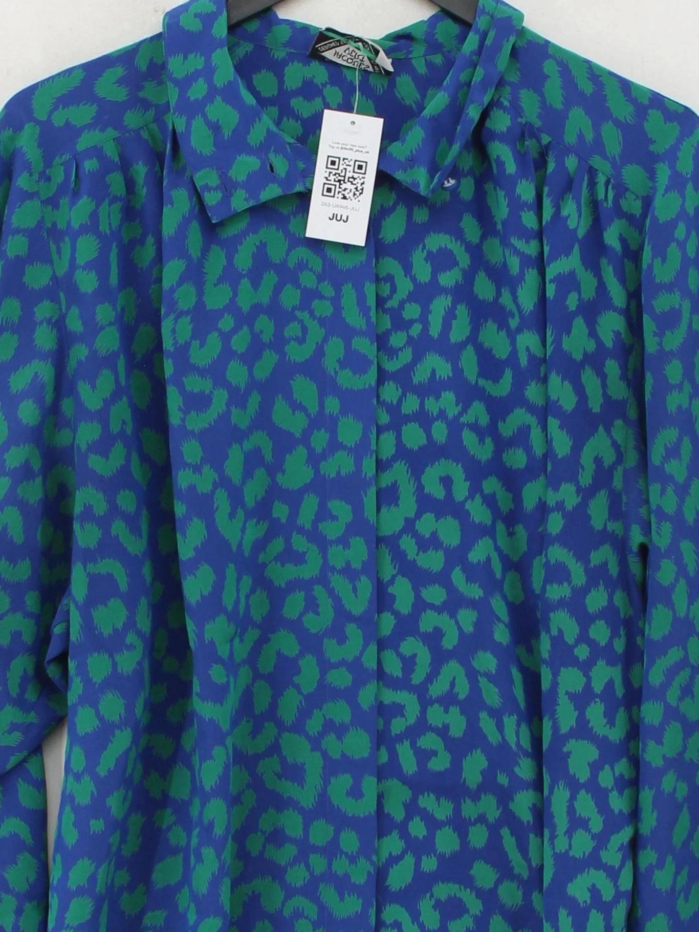 Jacques Vert Women's Shirt M Blue 100% Other Basic - Image 3