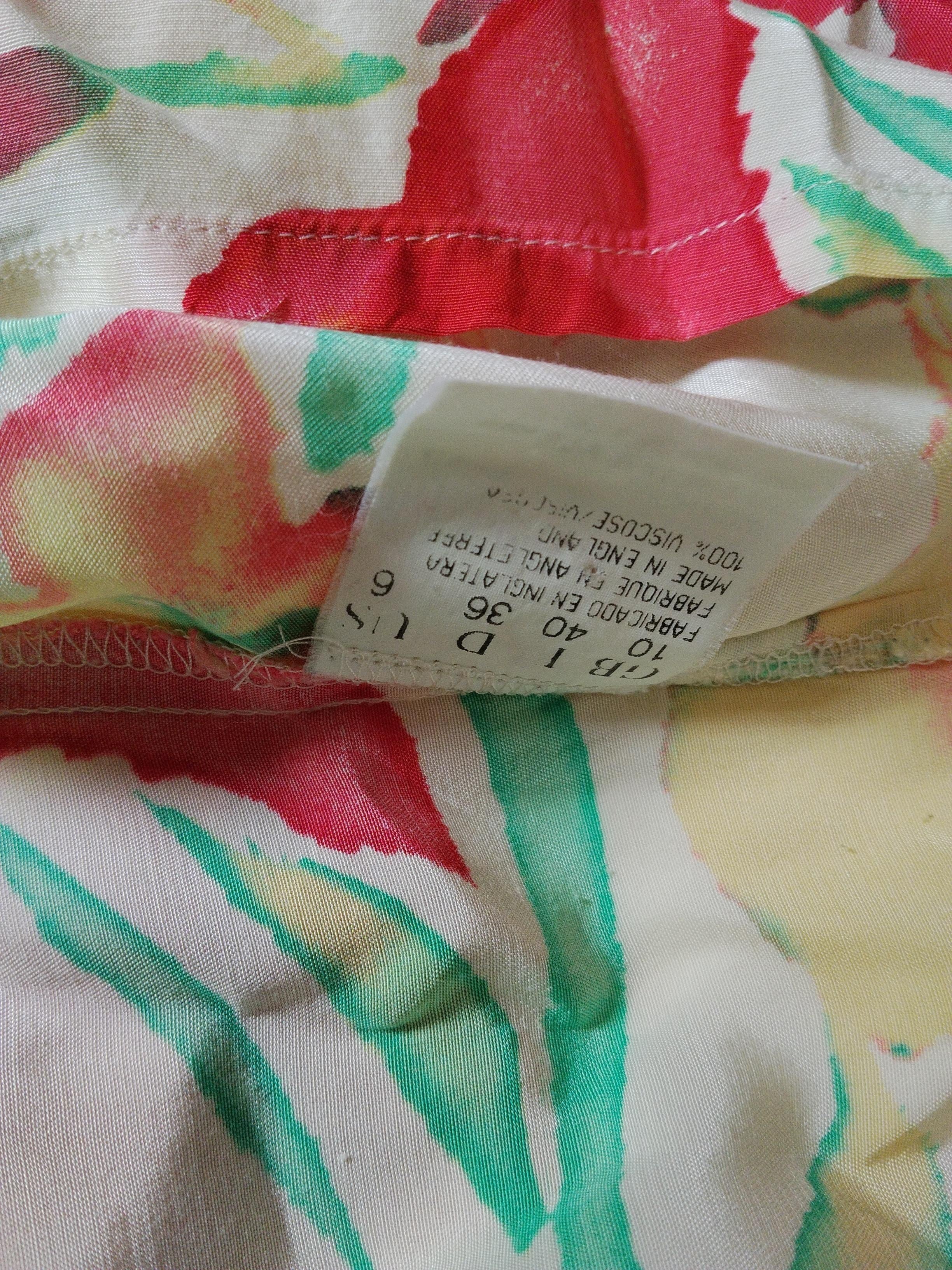 Jacques Vert Women's Top UK 10 Multi 100% Viscose Basic - Image 6