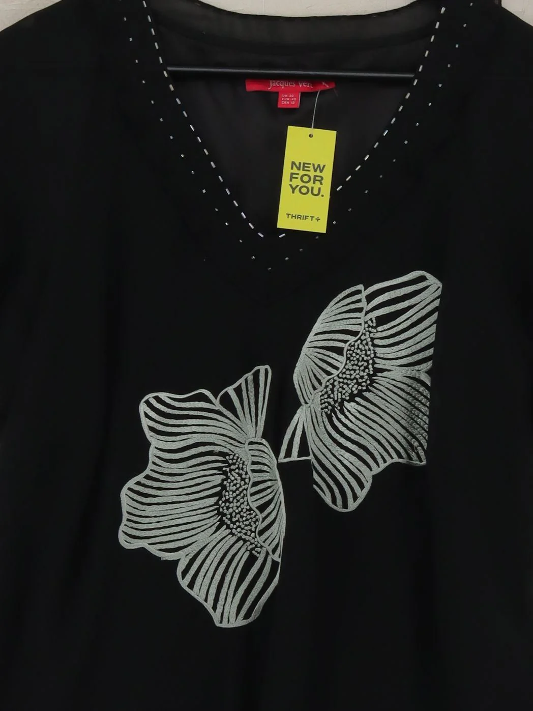 Jacques Vert Women's Top XXL Black 100% Polyester Basic - Image 3