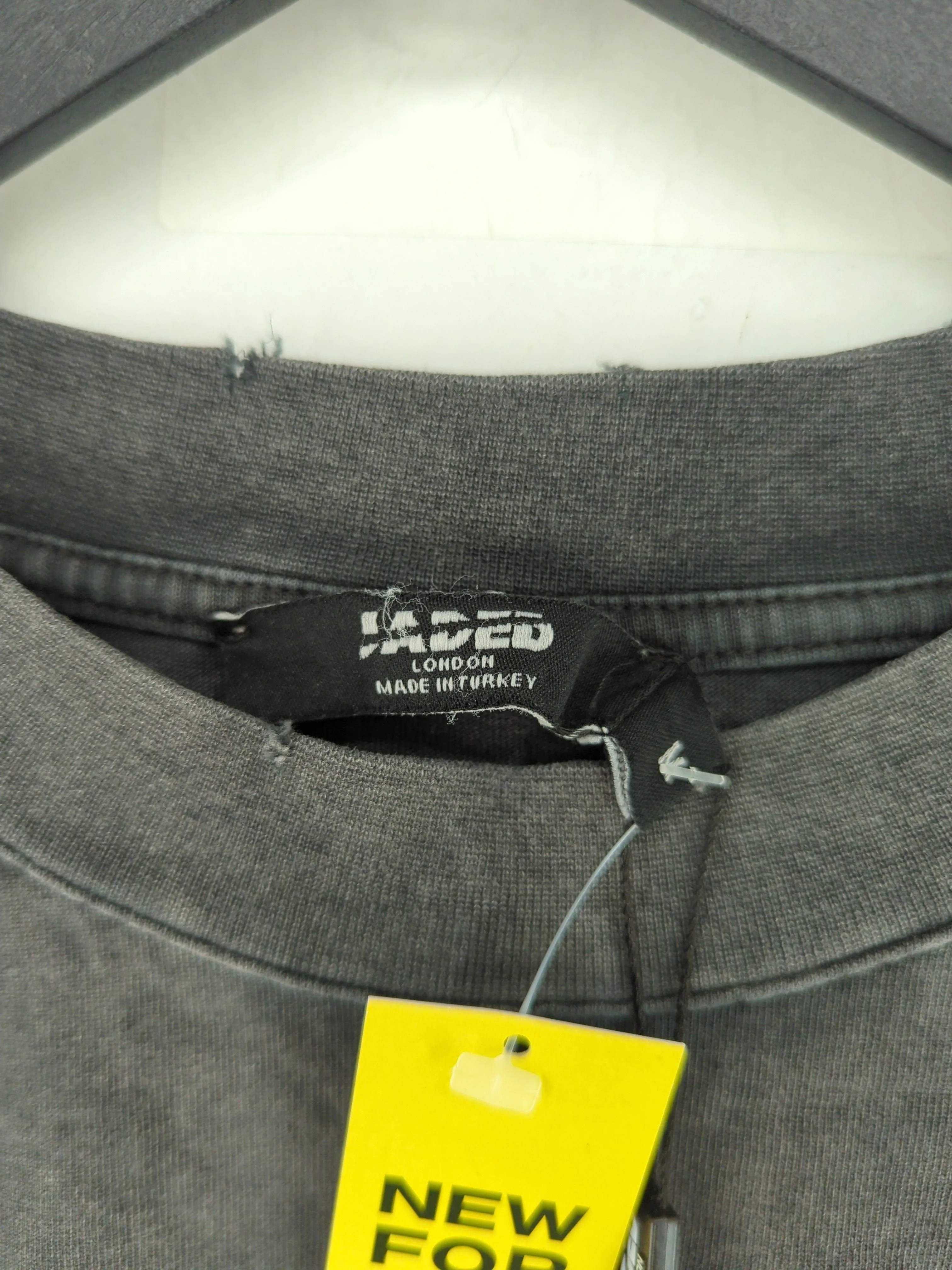 Jaded London Men's T-Shirt M Black Graphic 100% Cotton Basic New with tags - Image 5
