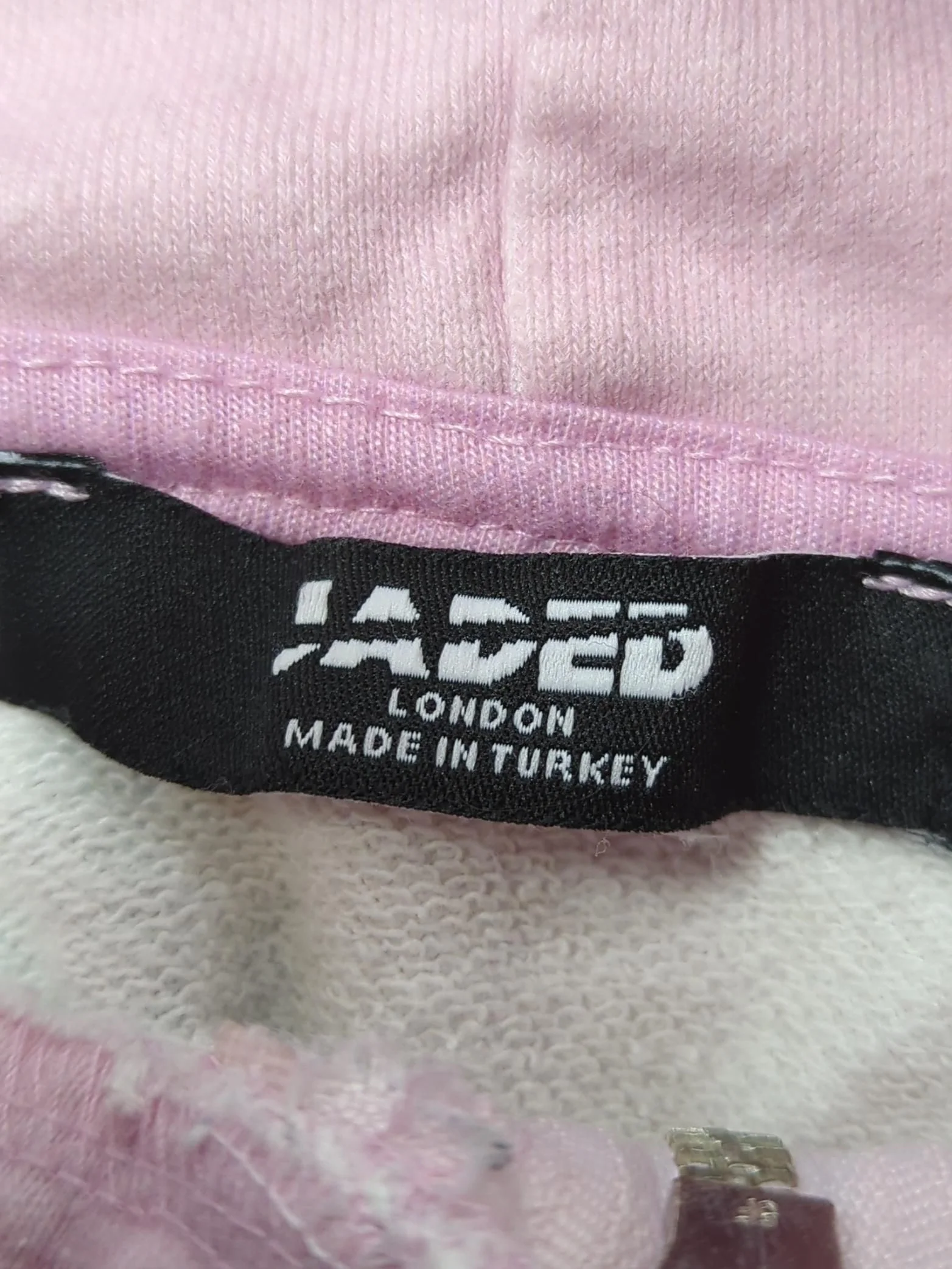 Jaded London Women's Hoodie S Pink Graphic Cotton with Polyester Pullover - Image 5