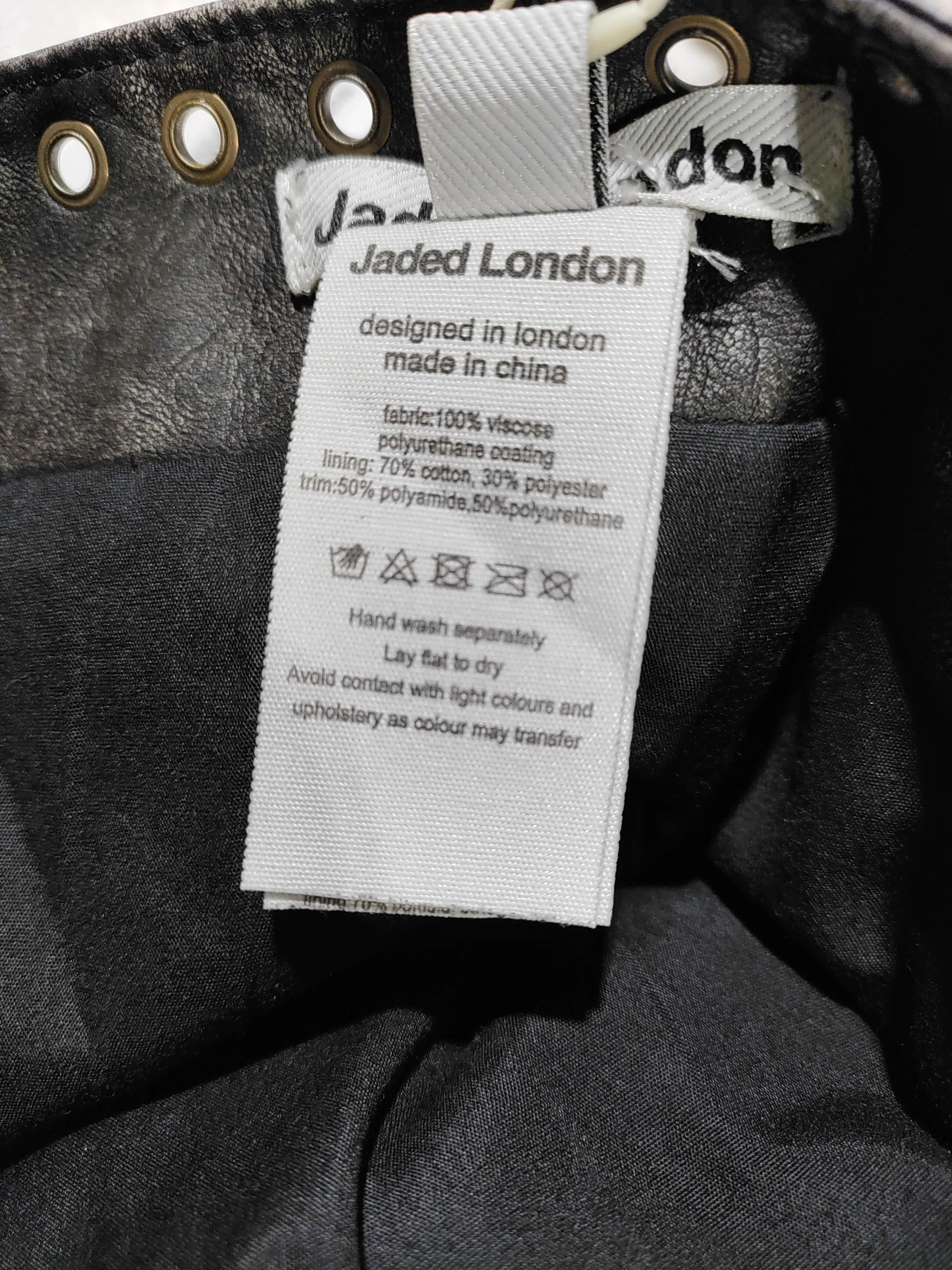 Jaded London Women's Mini Skirt UK 12 Black Viscose - Image 6