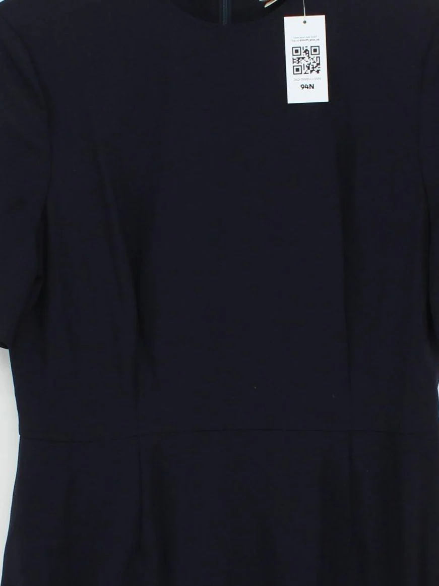 Jaeger Bodycon Mini Dress UK10 in Blue - Image 3