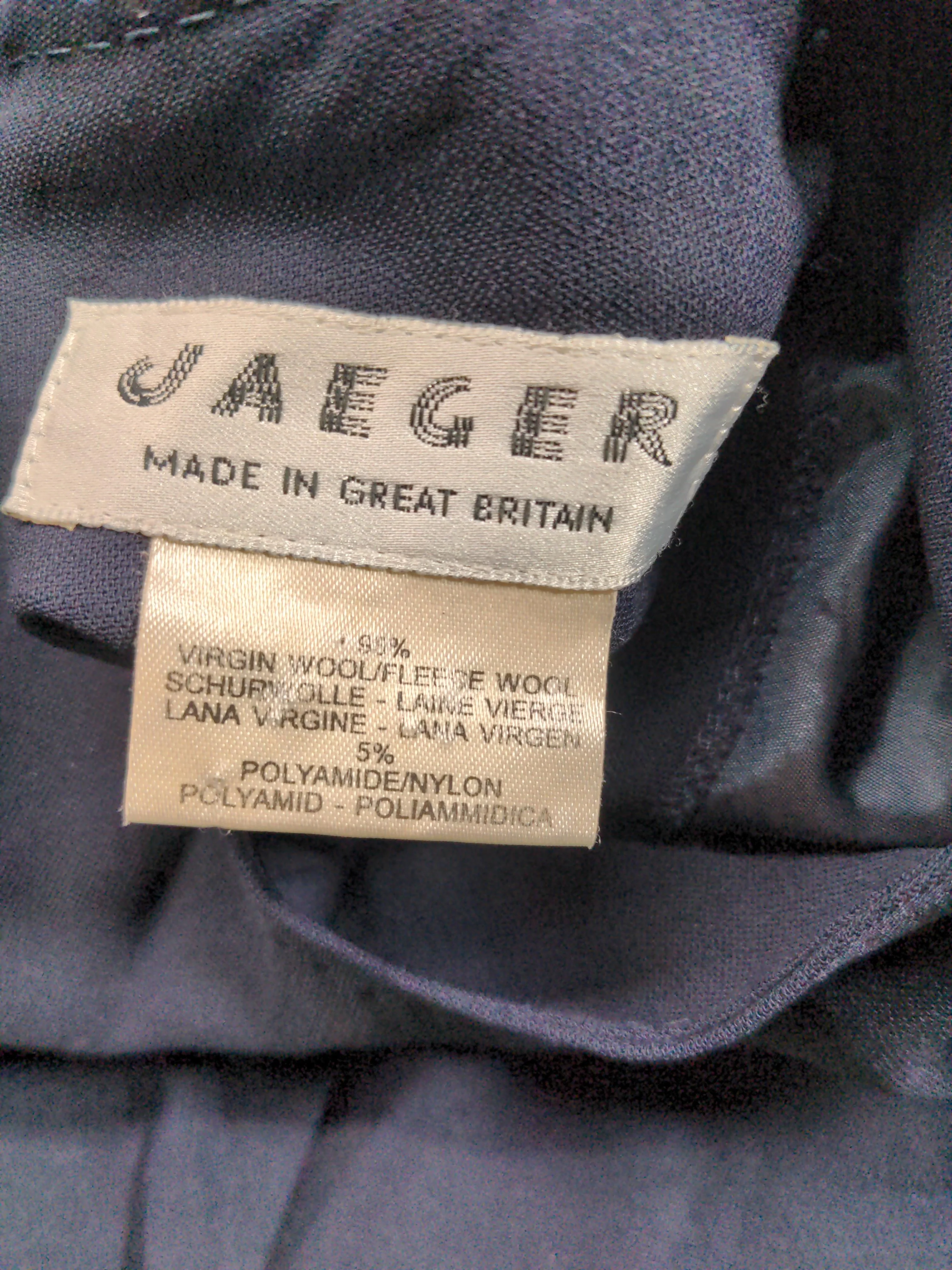 Jaeger Bodycon Mini Dress UK10 in Blue - Image 6