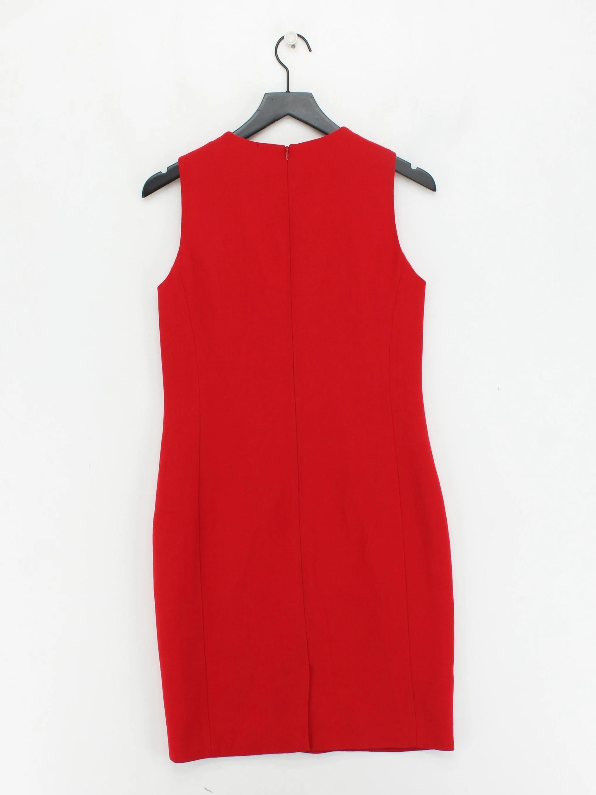 Jaeger Bodycon Mini Dress UK10 in Red - Image 2