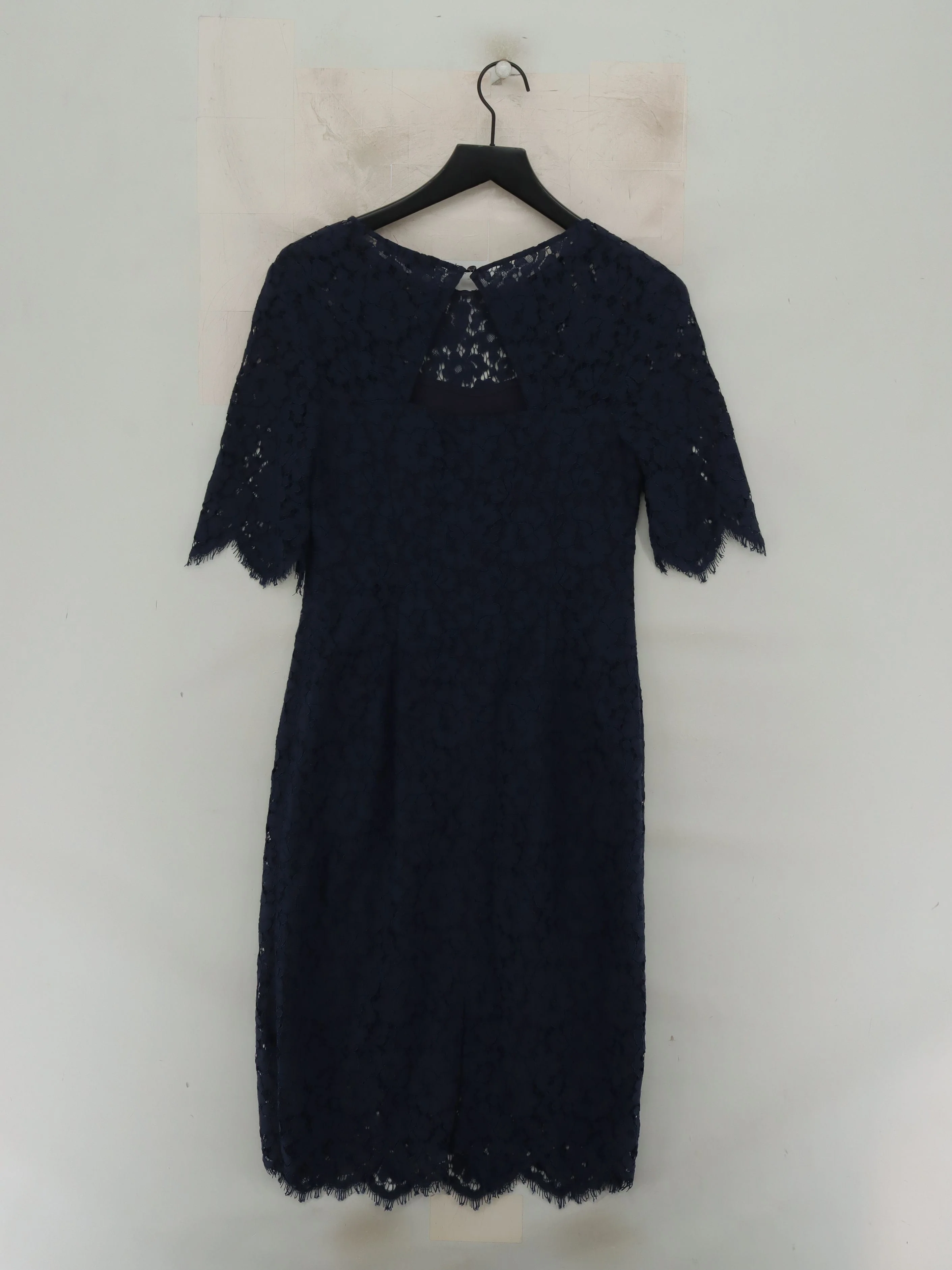 Jaeger Bodycon Mini Dress UK8 in Blue - Image 2