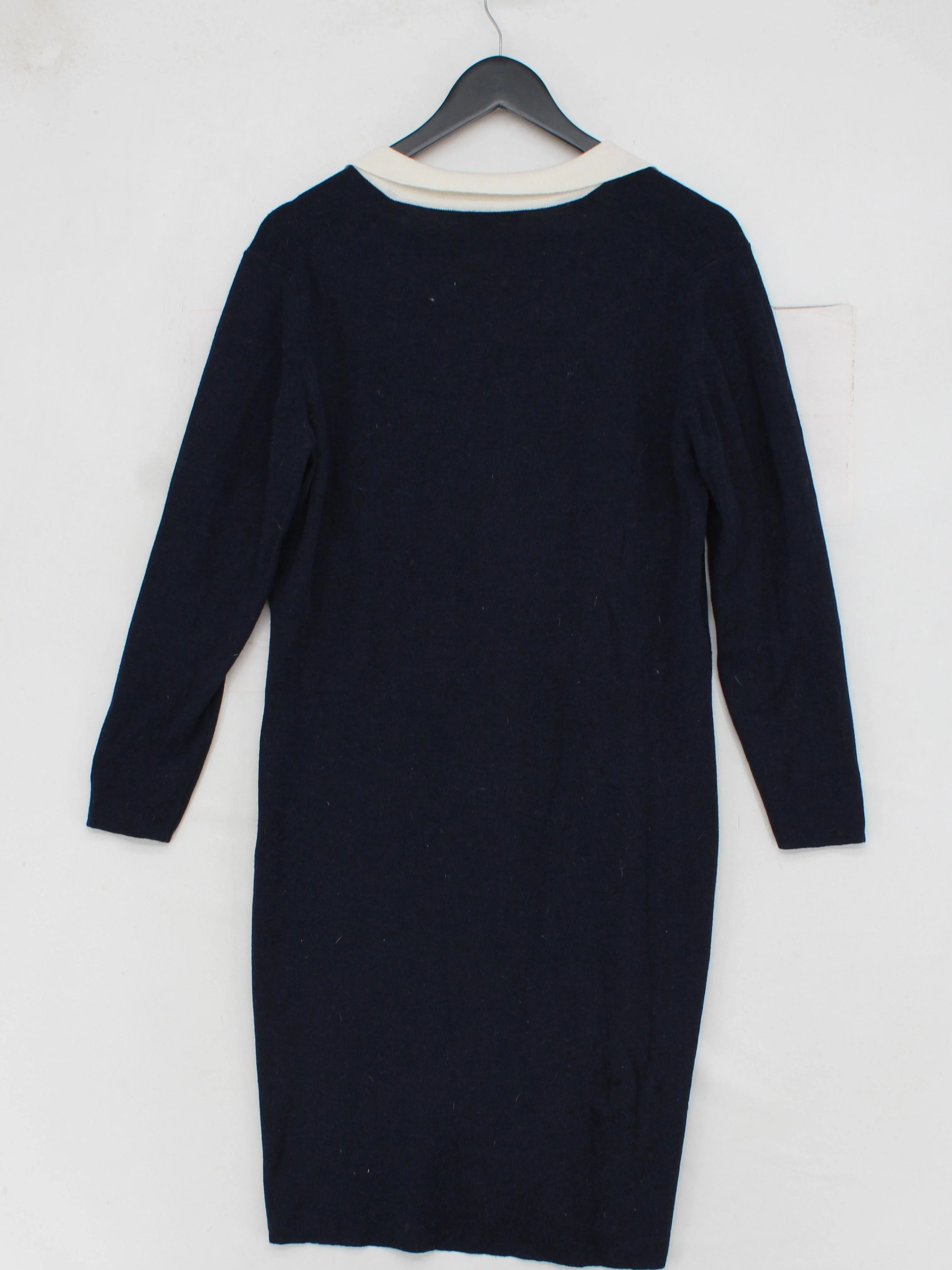 Jaeger Jumper Midi Dress L in Blue - Image 2