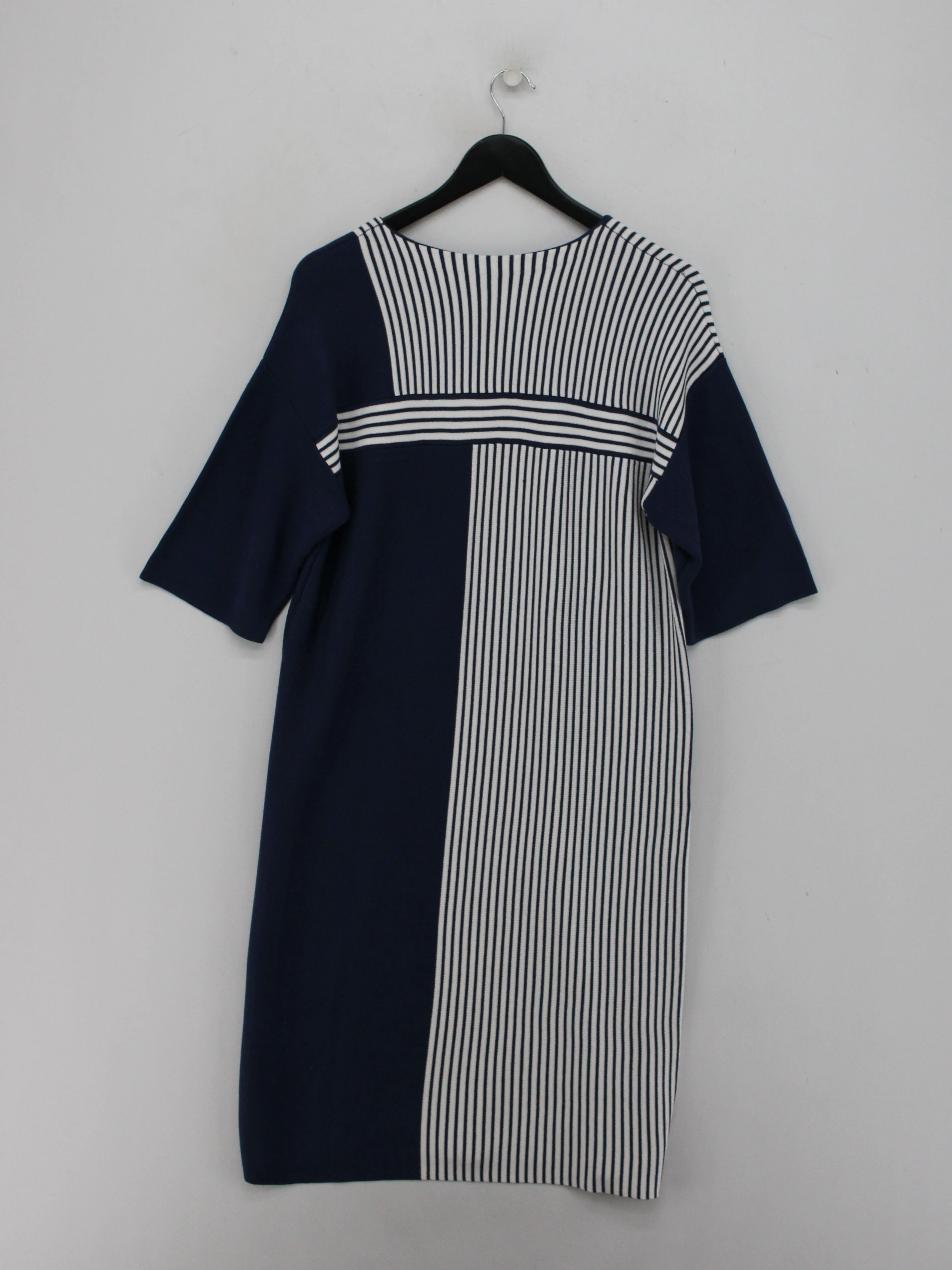 Jaeger Jumper Midi Dress L in Blue - Image 2
