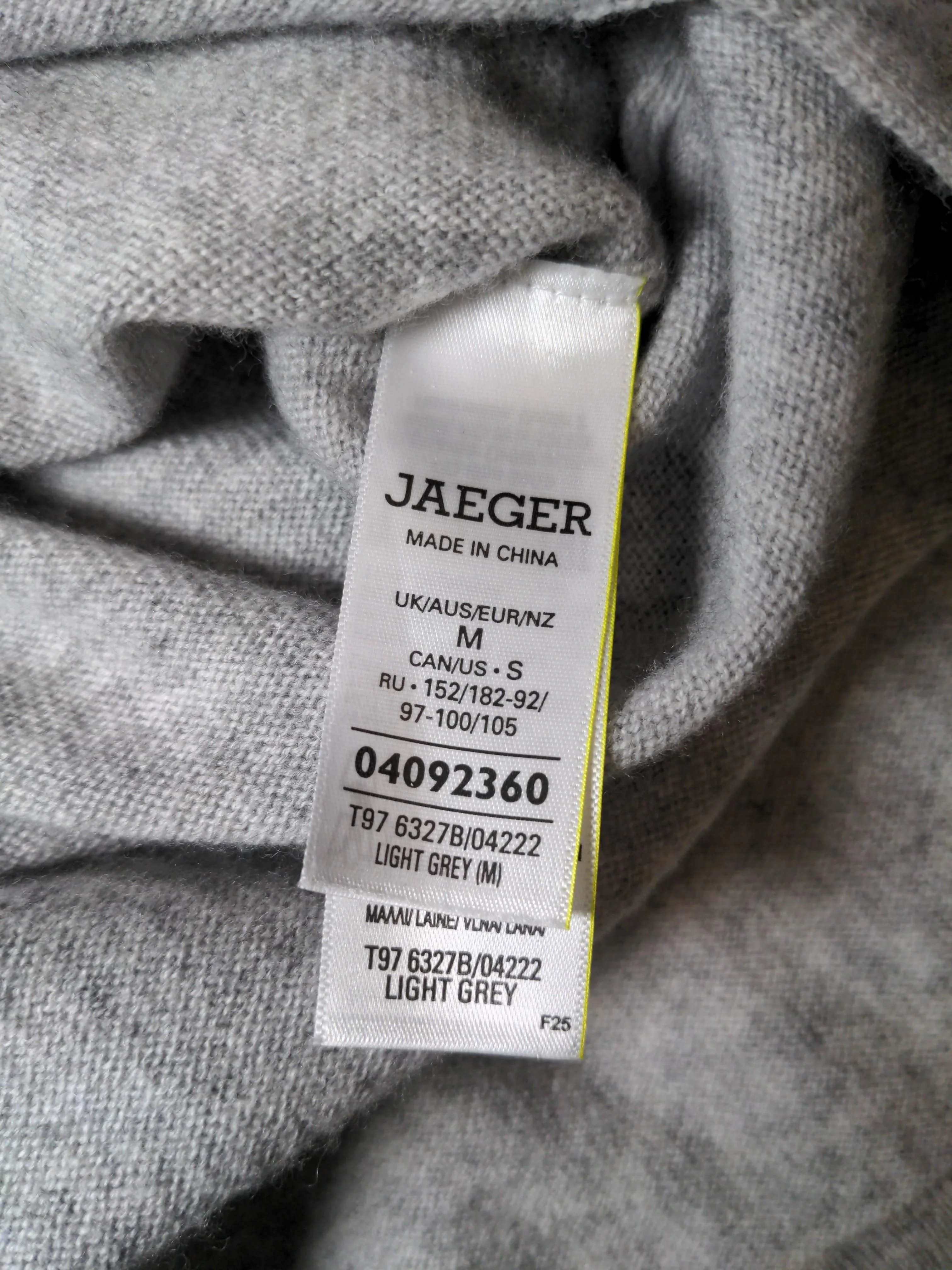 Jaeger Jumper Midi Dress M in Grey - Image 6