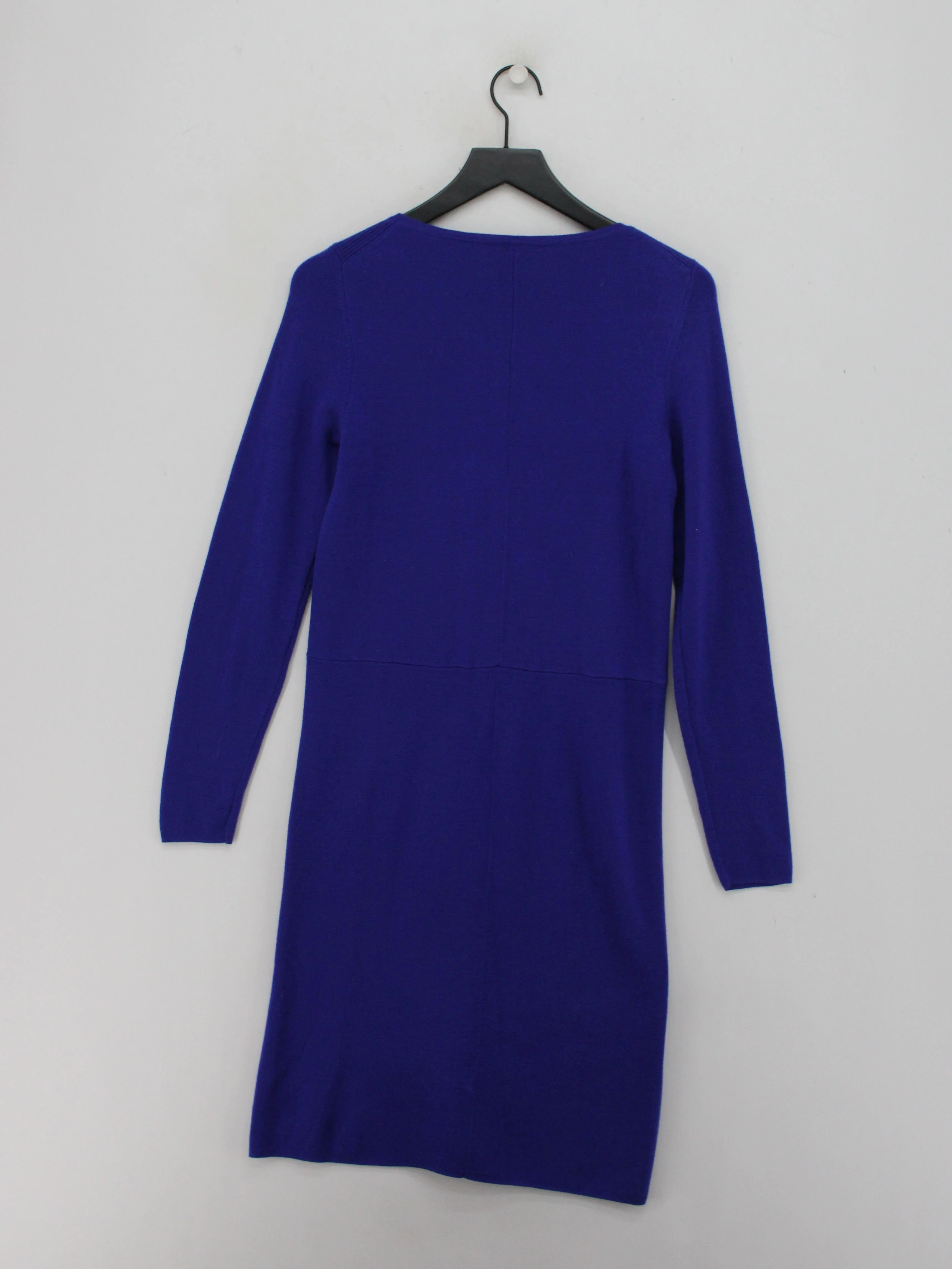 Jaeger Jumper Mini Dress M in Blue - Image 2