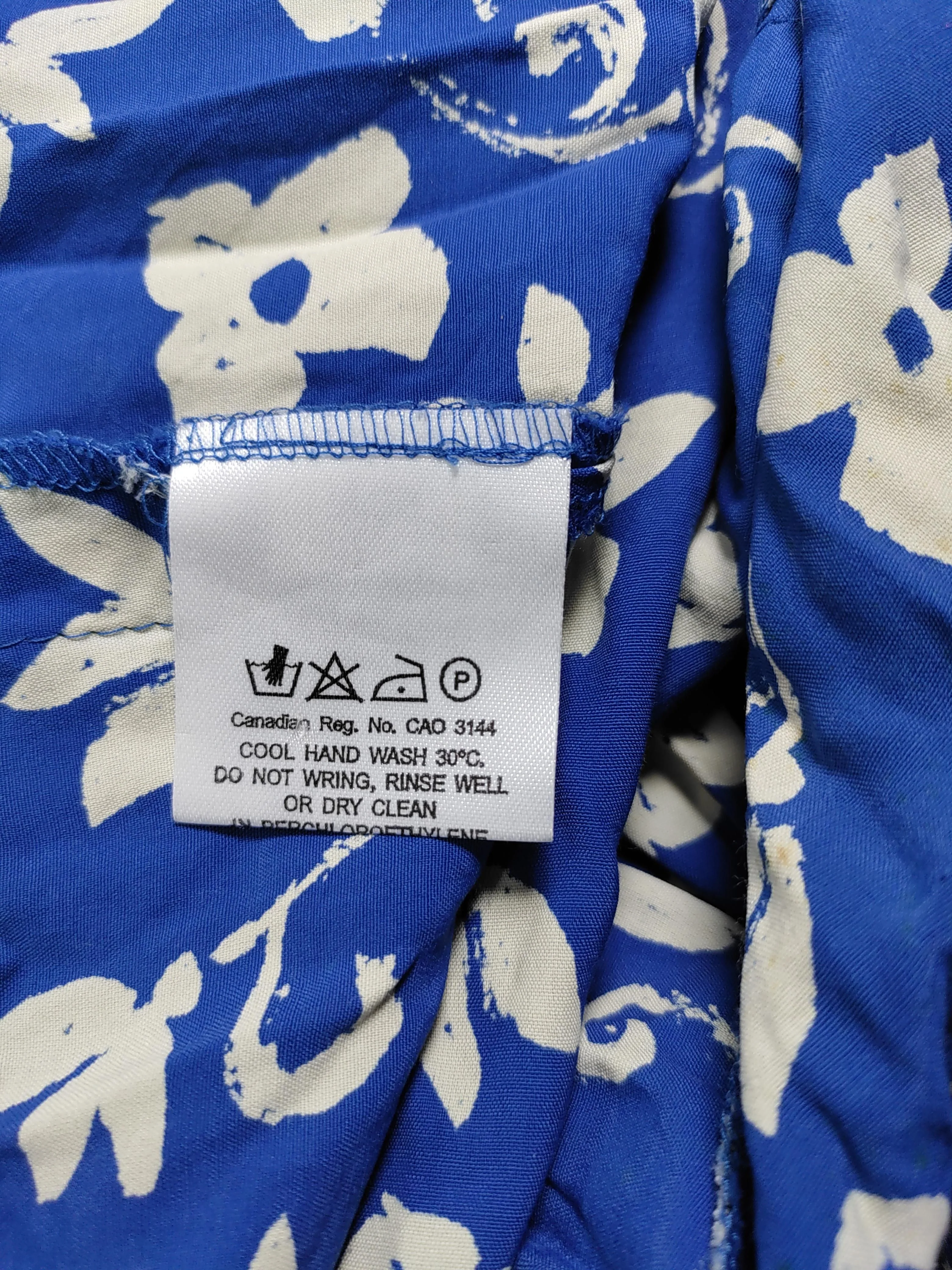 Jaeger Maxi Dress UK10 in Blue - Image 6