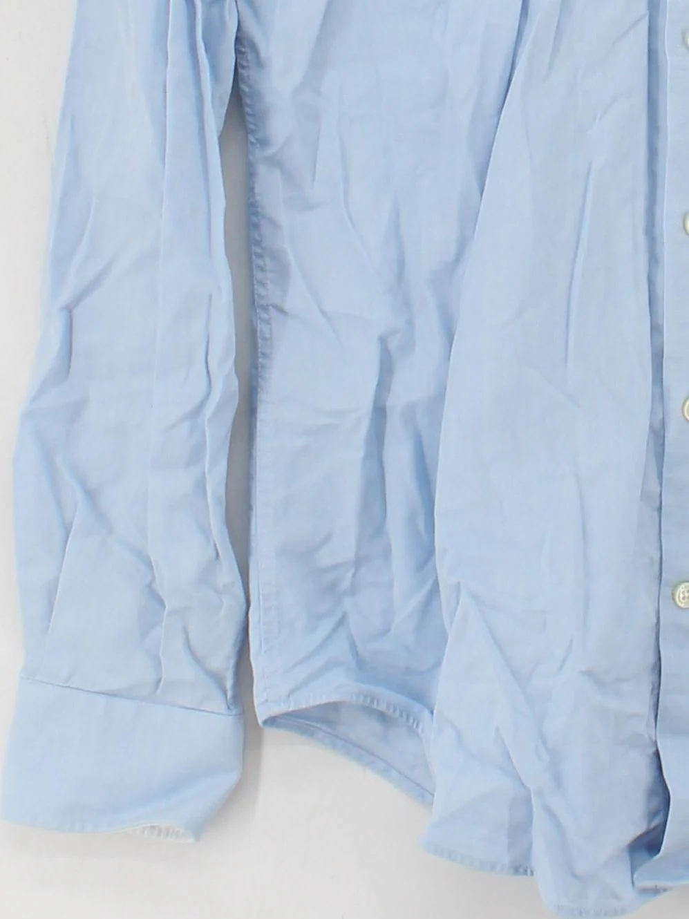 Jaeger Men's Shirt M Blue 100% Cotton Basic - Image 4