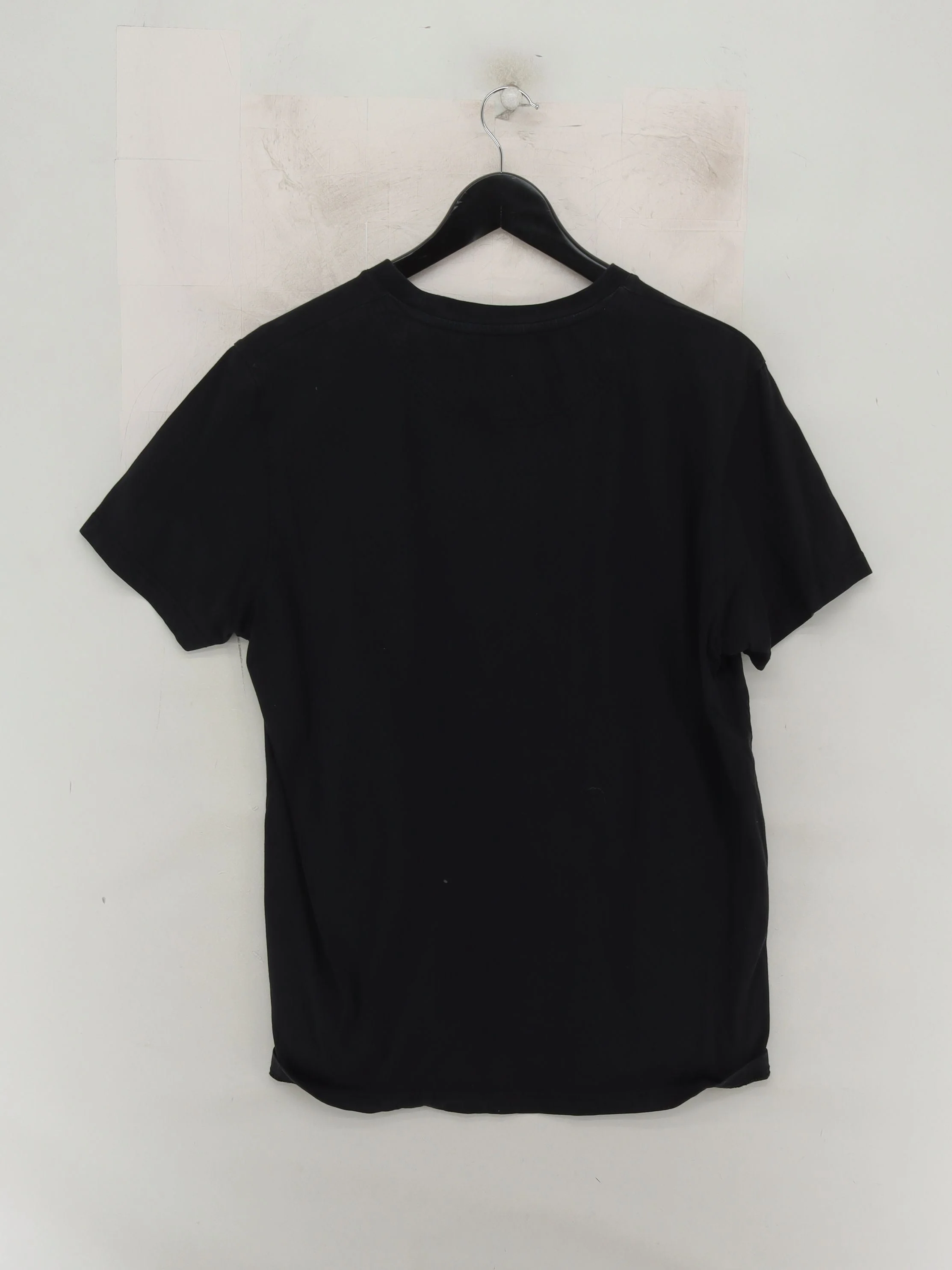 Jaeger Men's T-Shirt M Black 100% Cotton Basic - Image 2