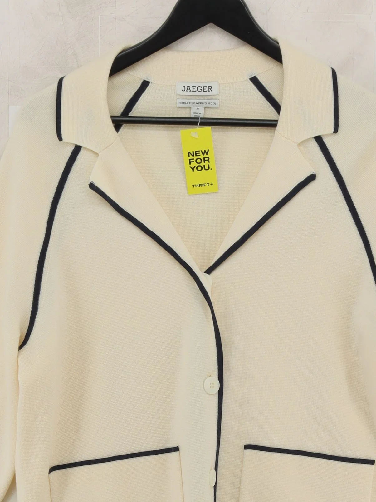 Jaeger Overcoat jacket cream - Image 3