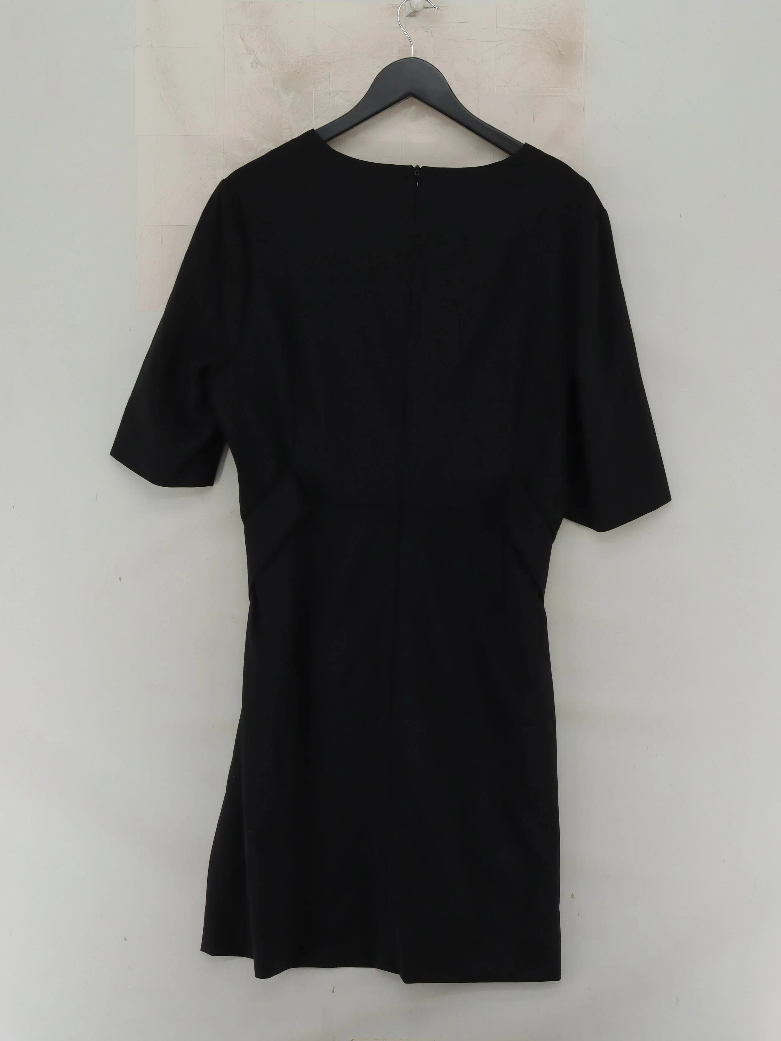 Jaeger Shirt Midi Dress UK18 in Black - Image 2