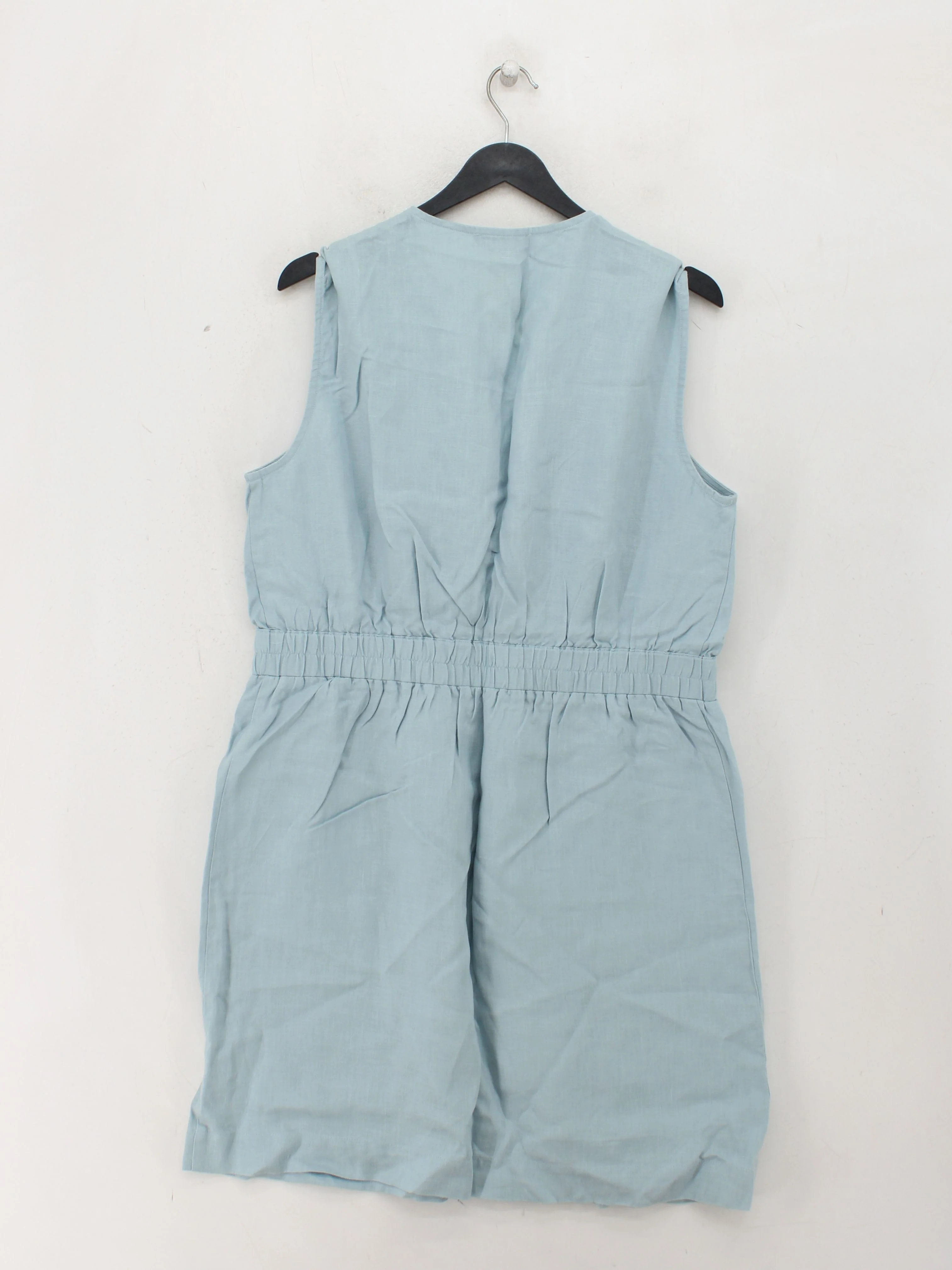 Jaeger Shirt Mini Dress UK16 in Blue - Image 2