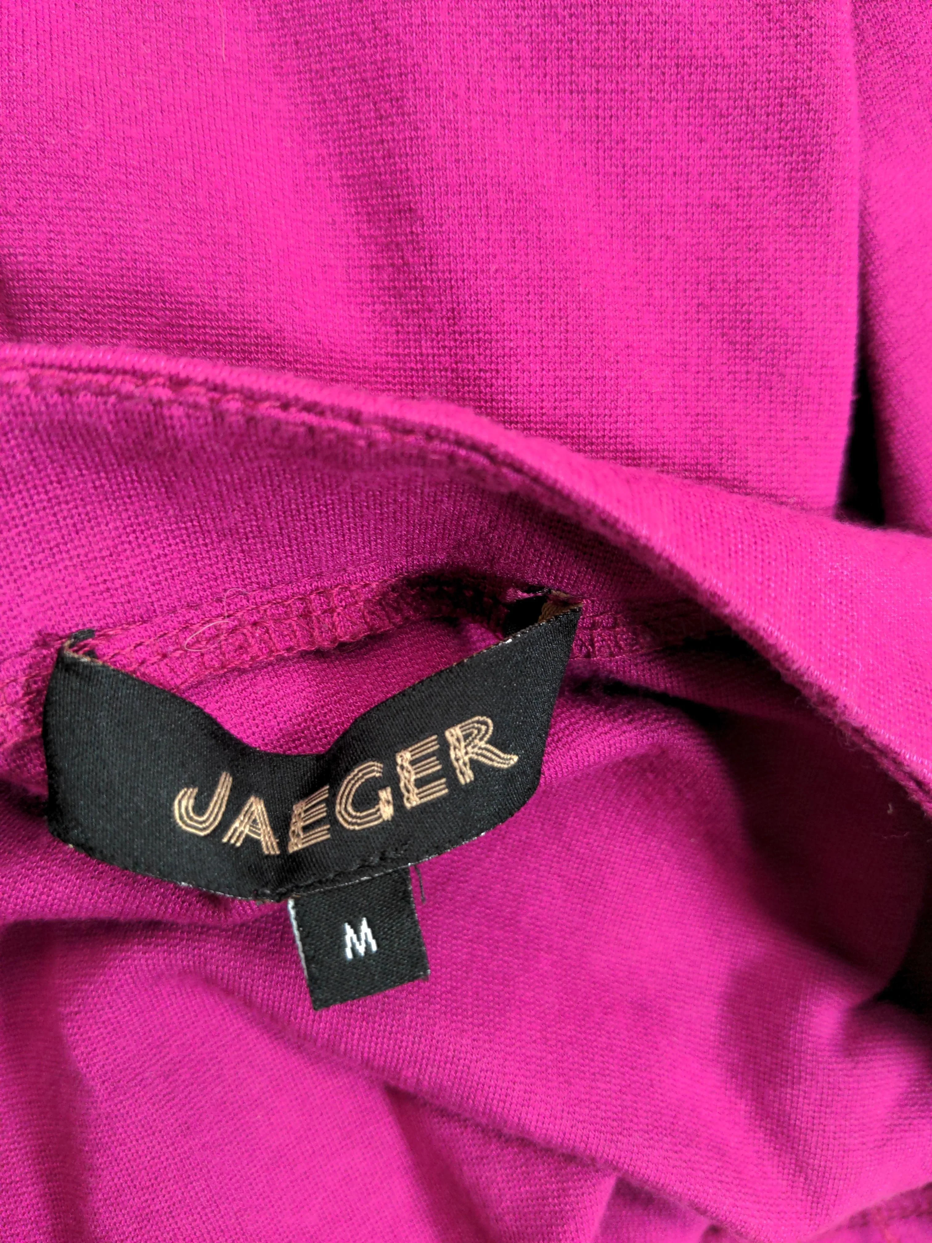 Jaeger Skater Midi Dress M in Pink - Image 5
