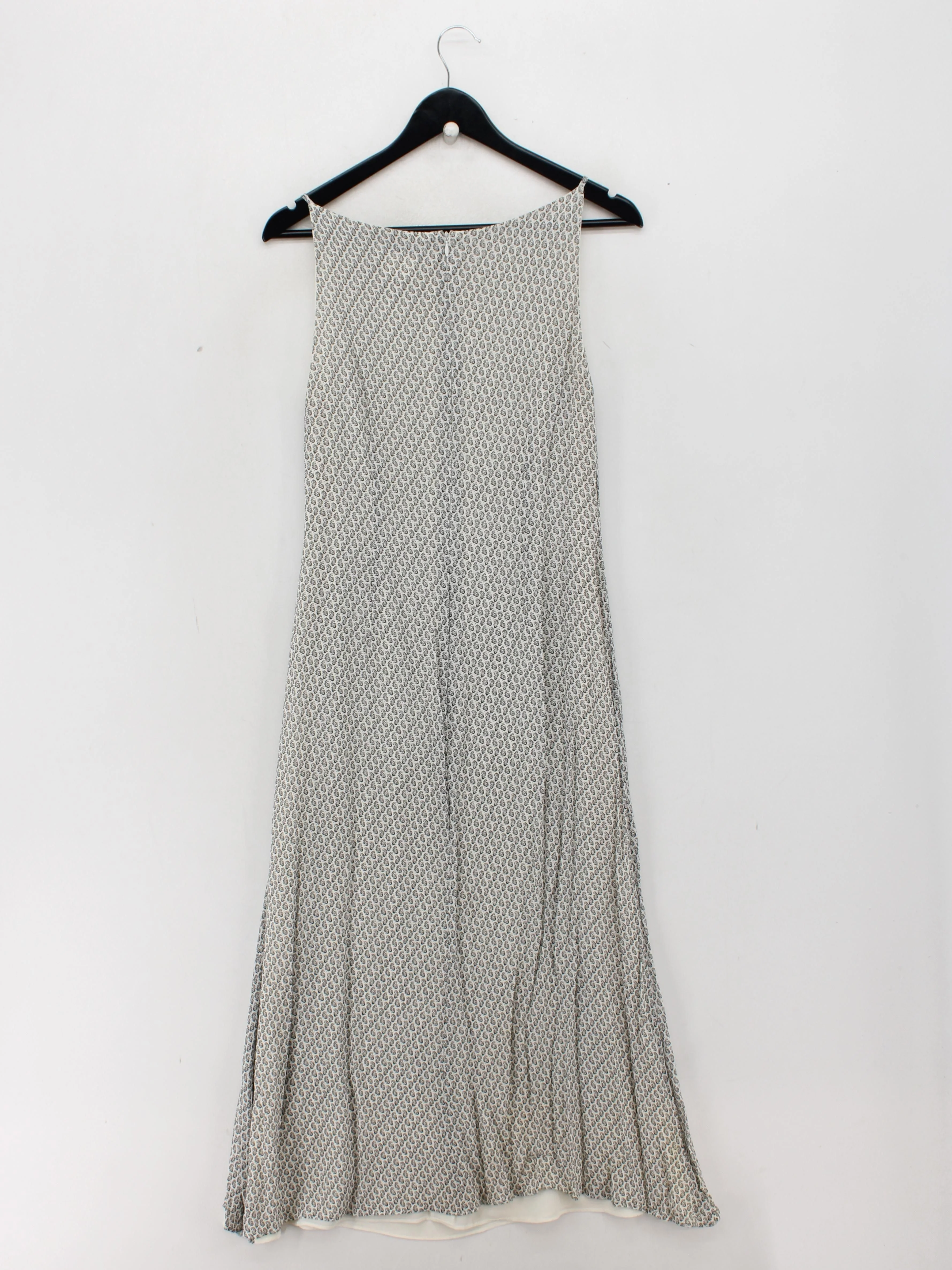 Jaeger Slip Midi Dress UK14 in White - Image 2