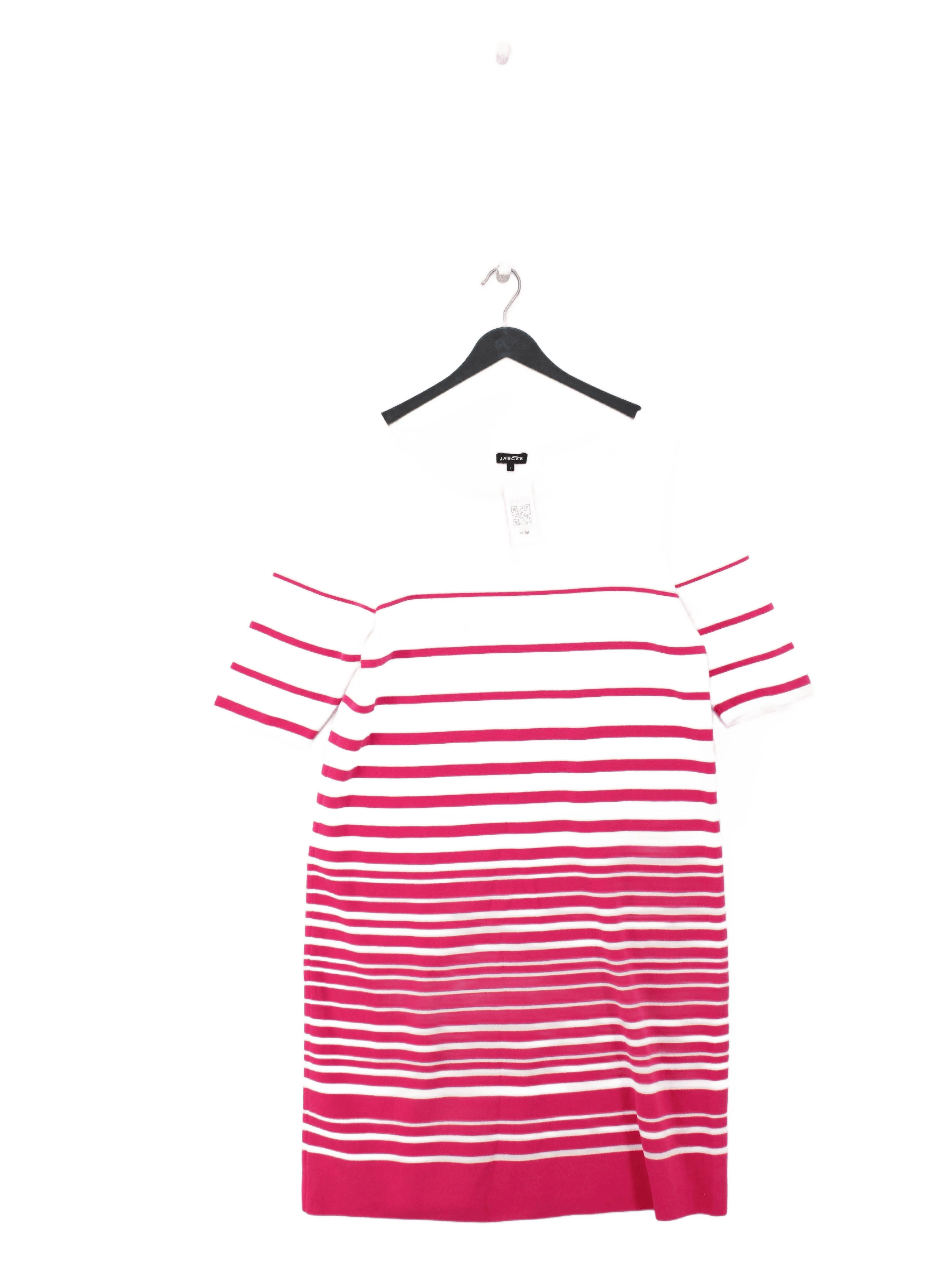 Jaeger T-Shirt Midi Dress L in Multi