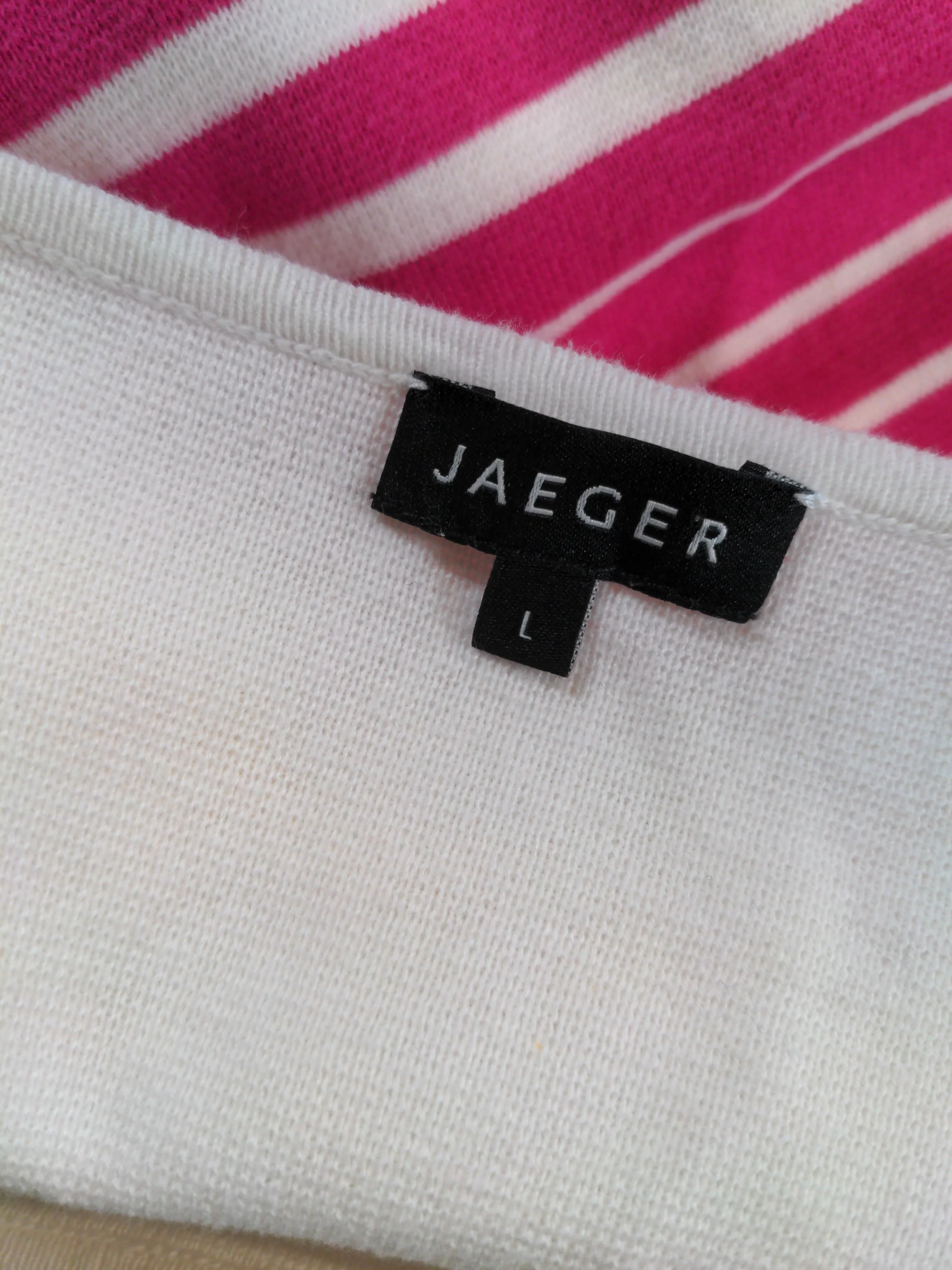 Jaeger T-Shirt Midi Dress L in Multi - Image 5
