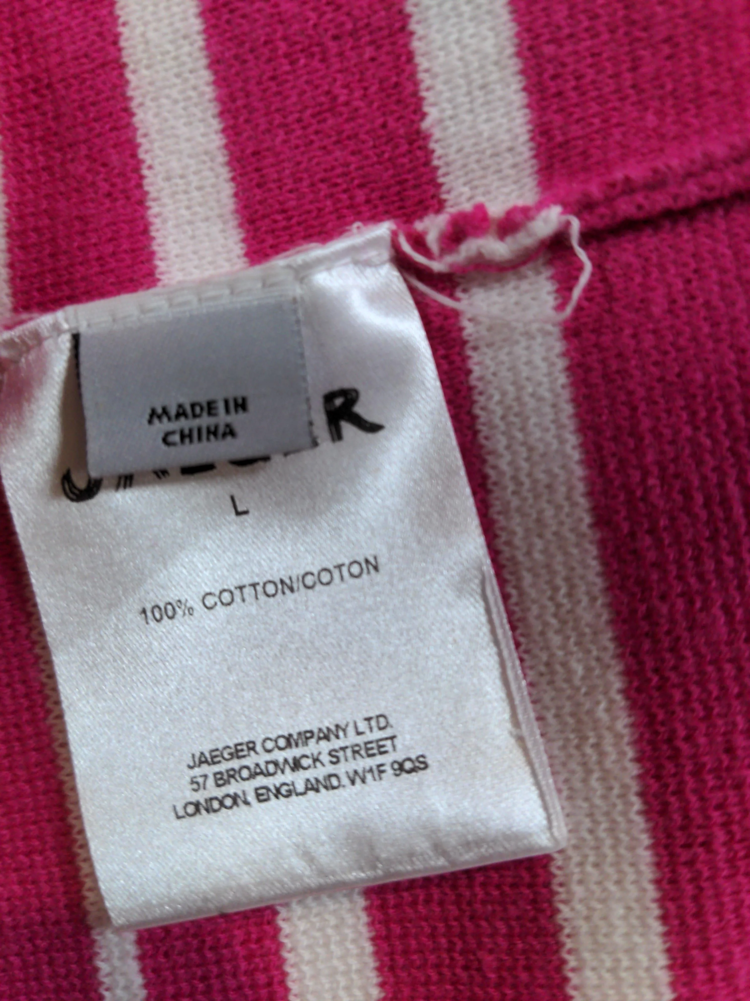 Jaeger T-Shirt Midi Dress L in Multi - Image 6