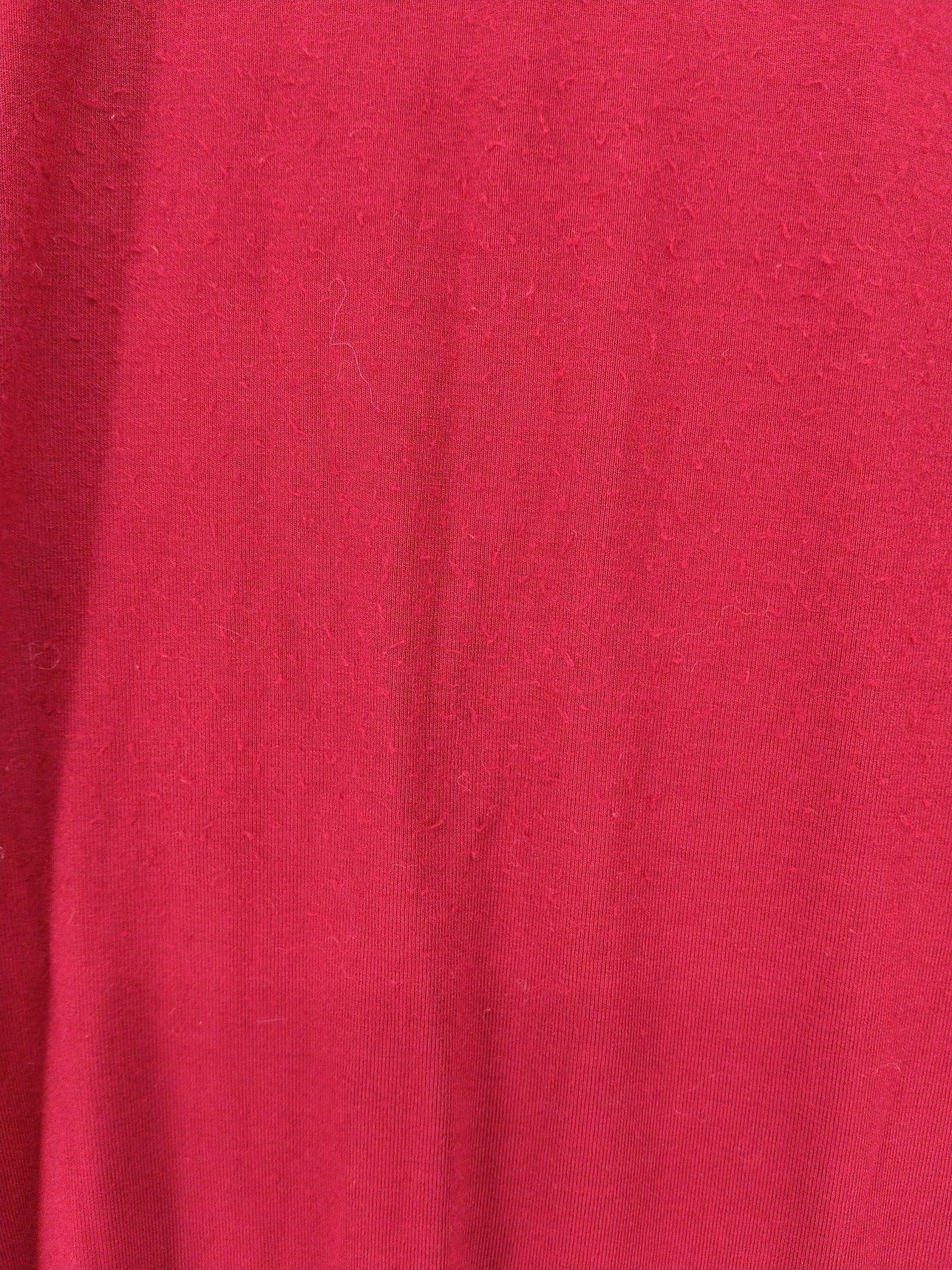 Jaeger T-Shirt Midi Dress M in Red - Image 5