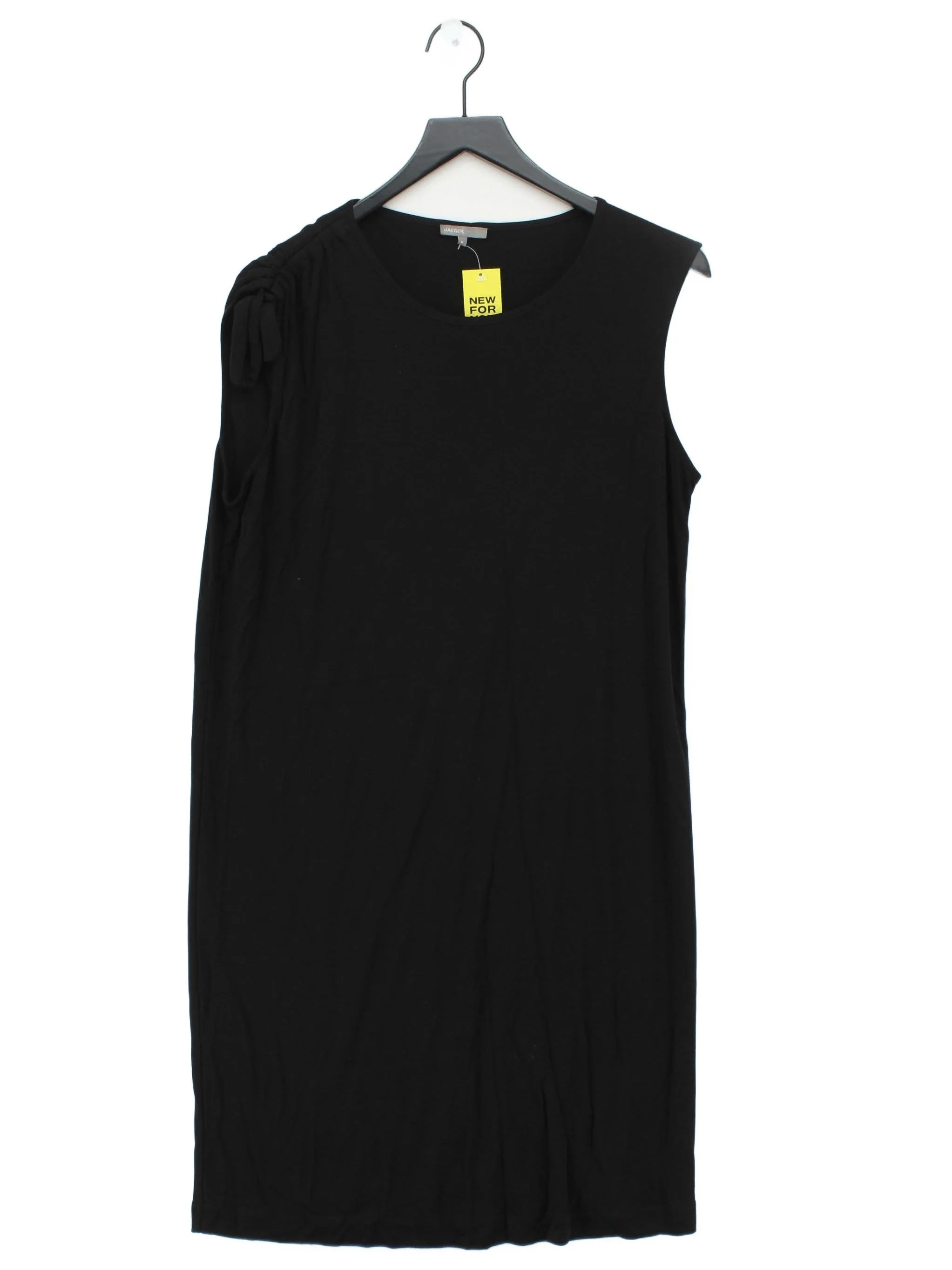 Jaeger T-Shirt Midi Dress UK10 in Black