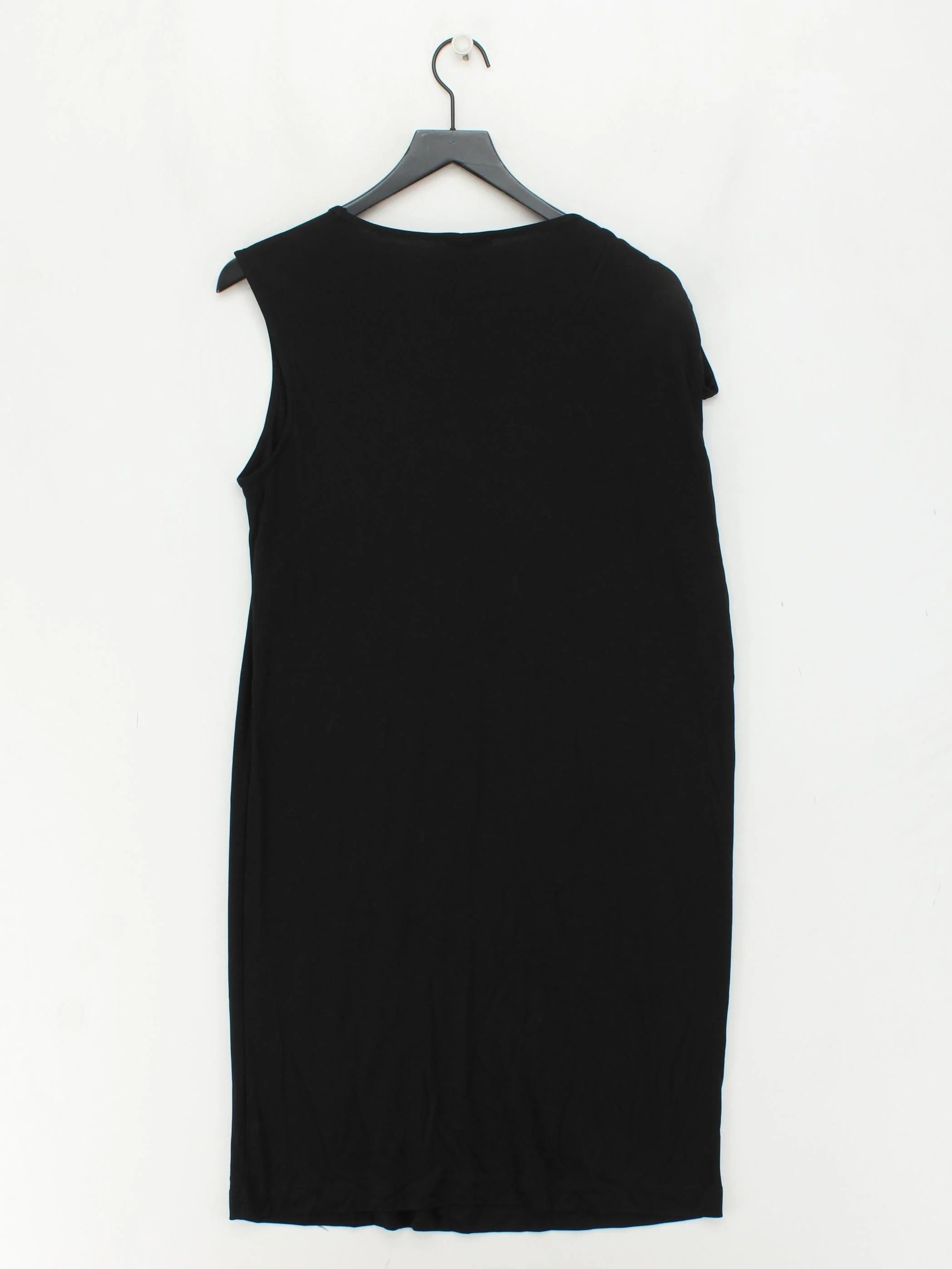 Jaeger T-Shirt Midi Dress UK10 in Black - Image 2