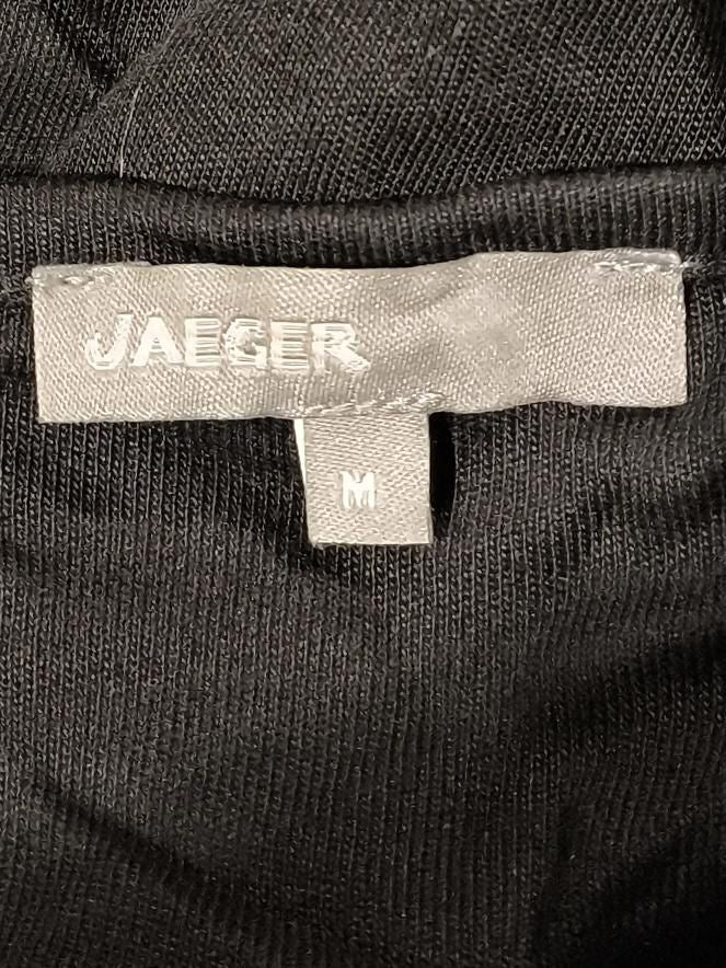 Jaeger T-Shirt Midi Dress UK10 in Black - Image 5