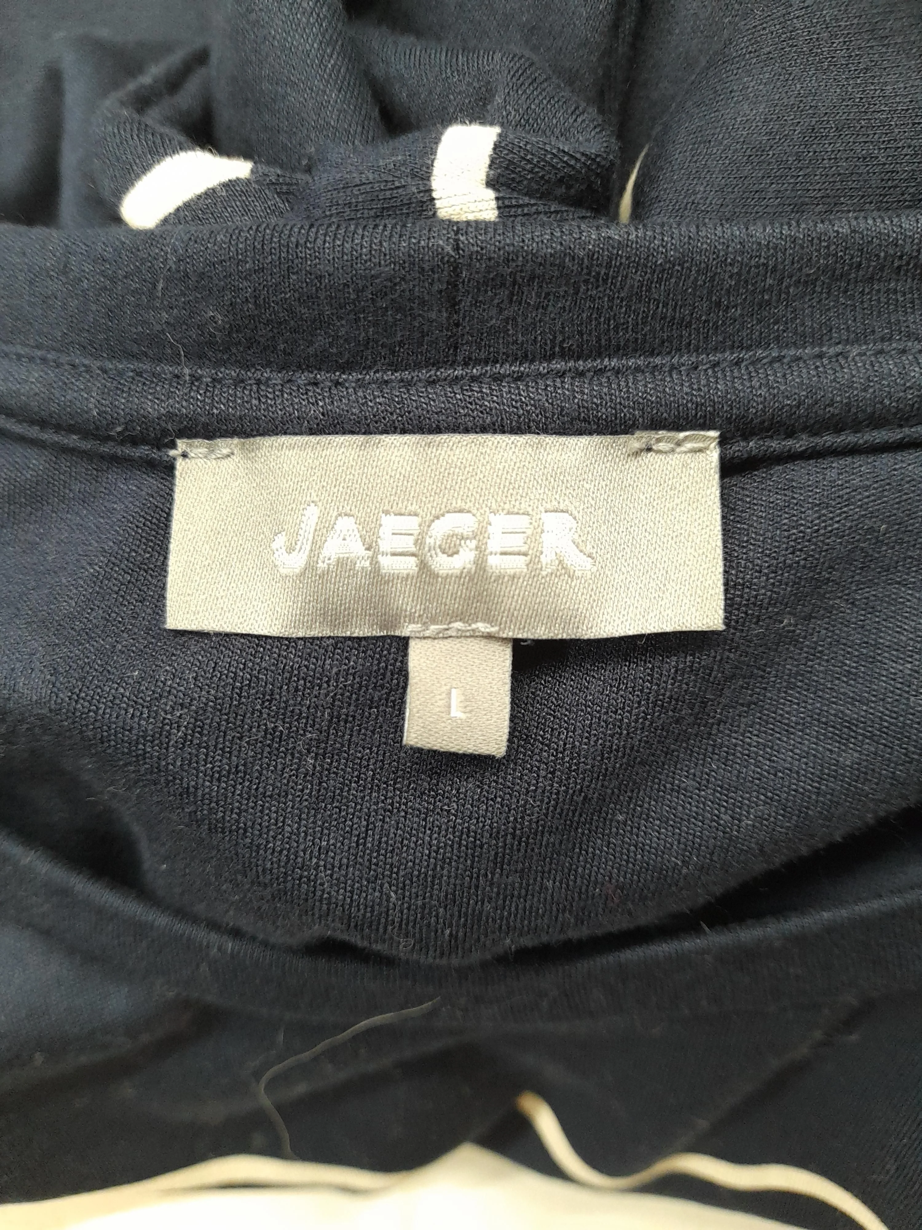 Jaeger T-Shirt Mini Dress L in Blue - Image 5