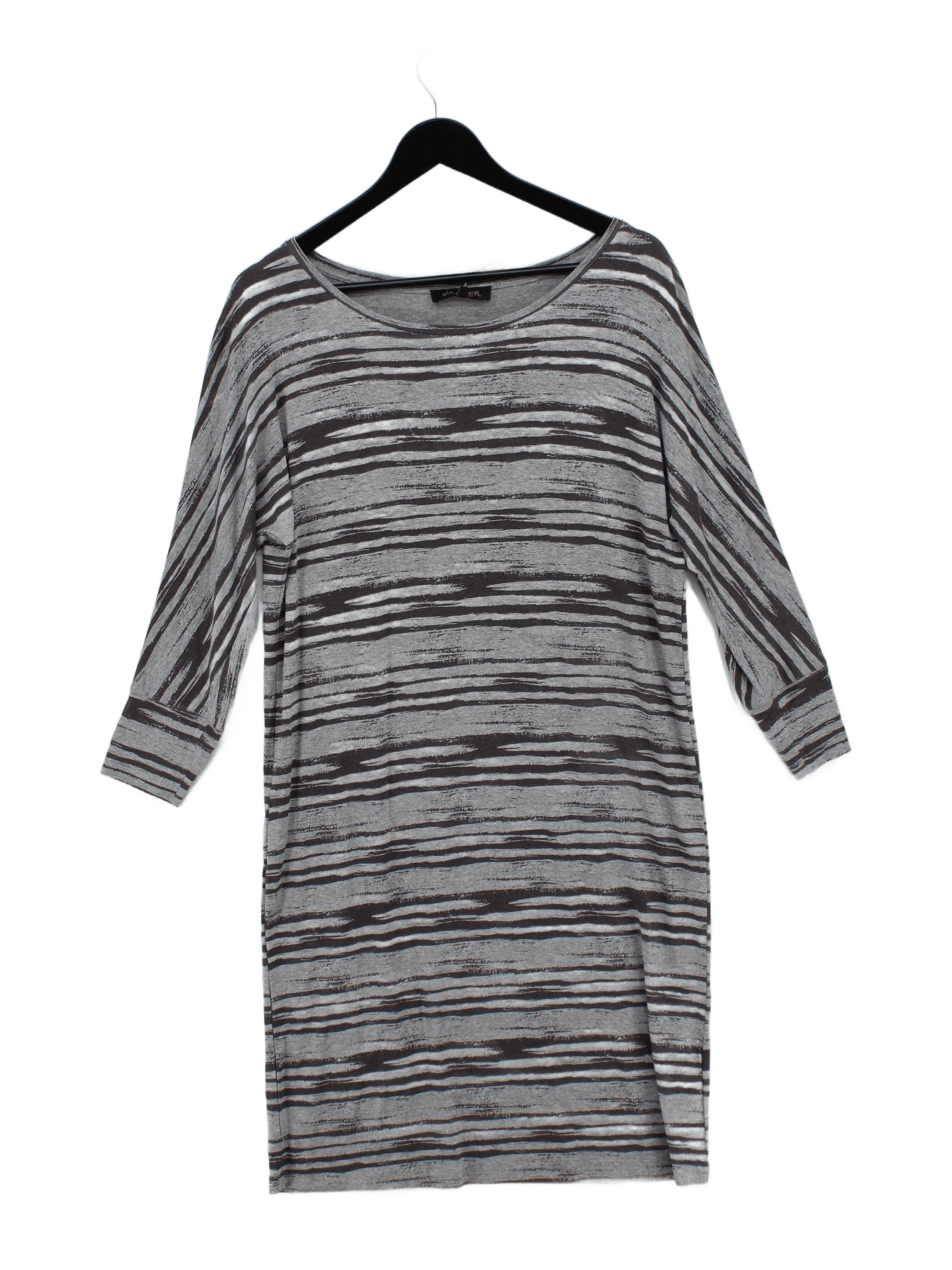 Jaeger T-Shirt Mini Dress S in Grey