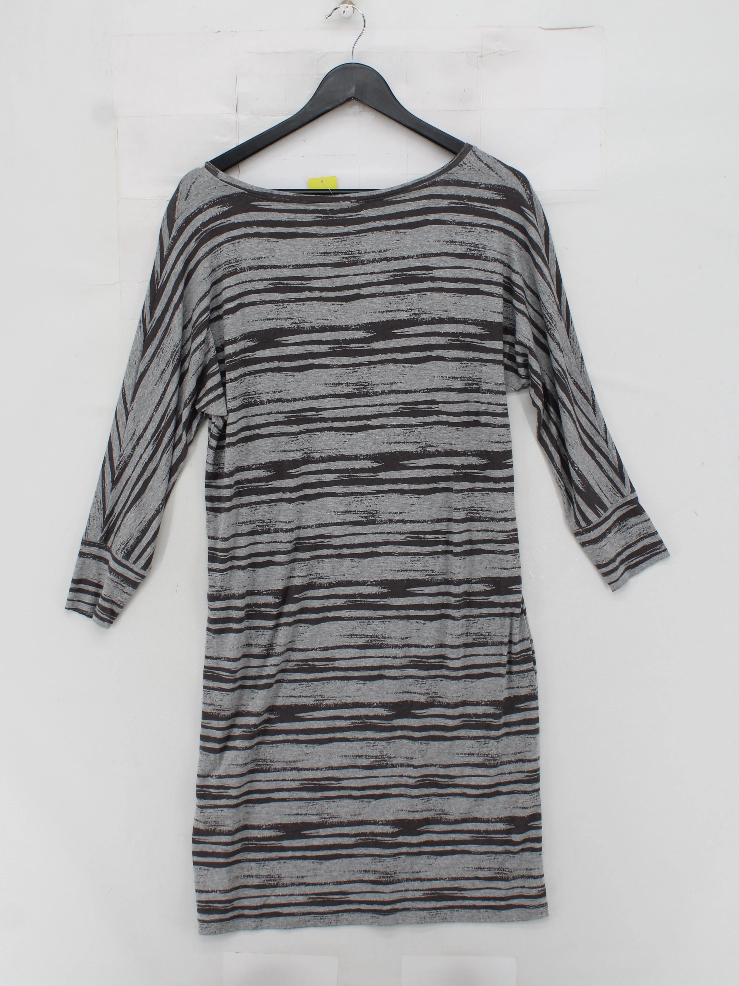 Jaeger T-Shirt Mini Dress S in Grey - Image 2