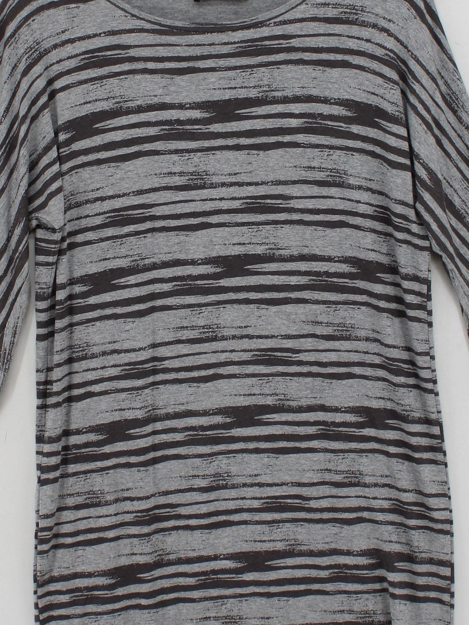 Jaeger T-Shirt Mini Dress S in Grey - Image 3