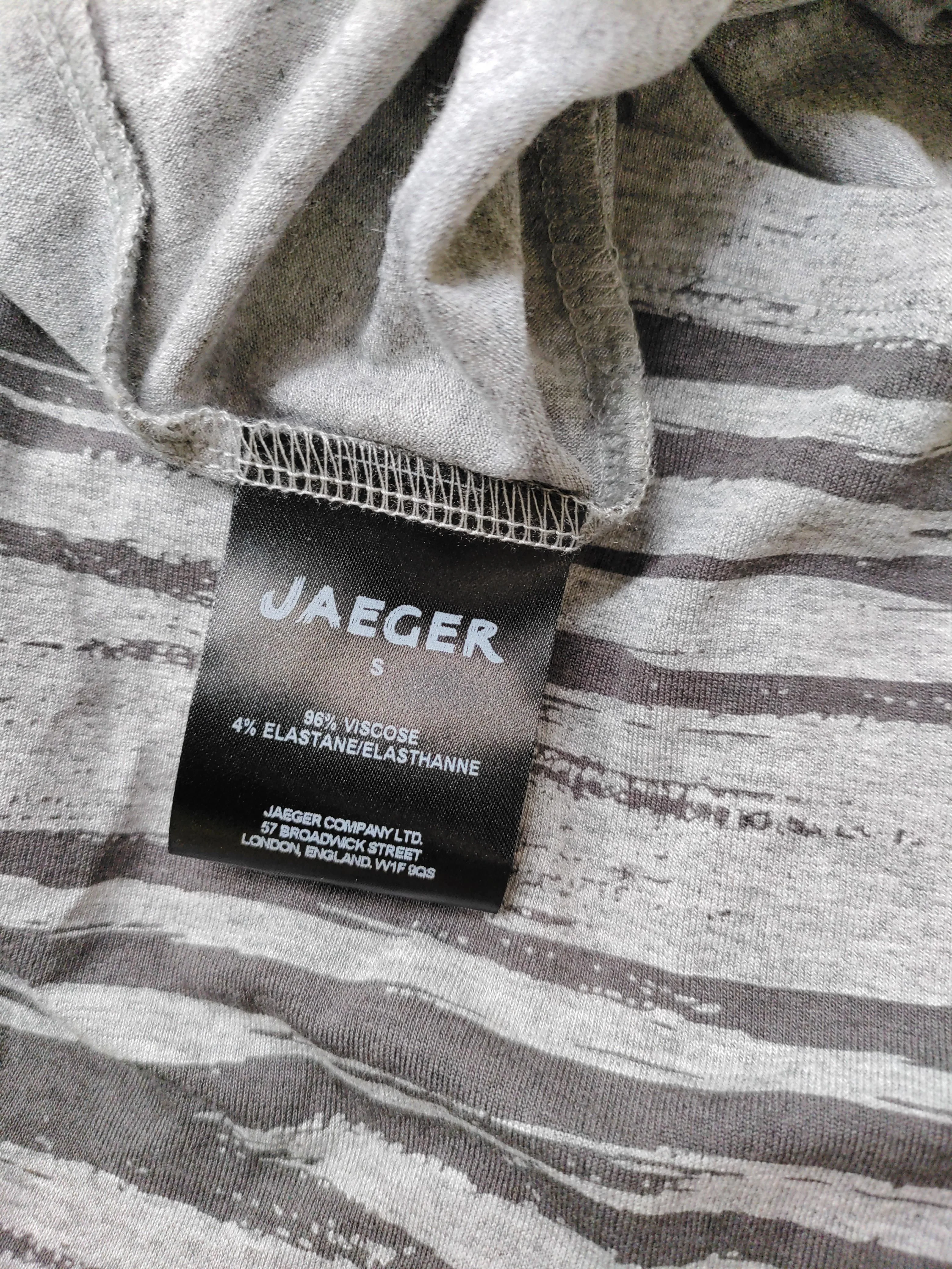 Jaeger T-Shirt Mini Dress S in Grey - Image 6
