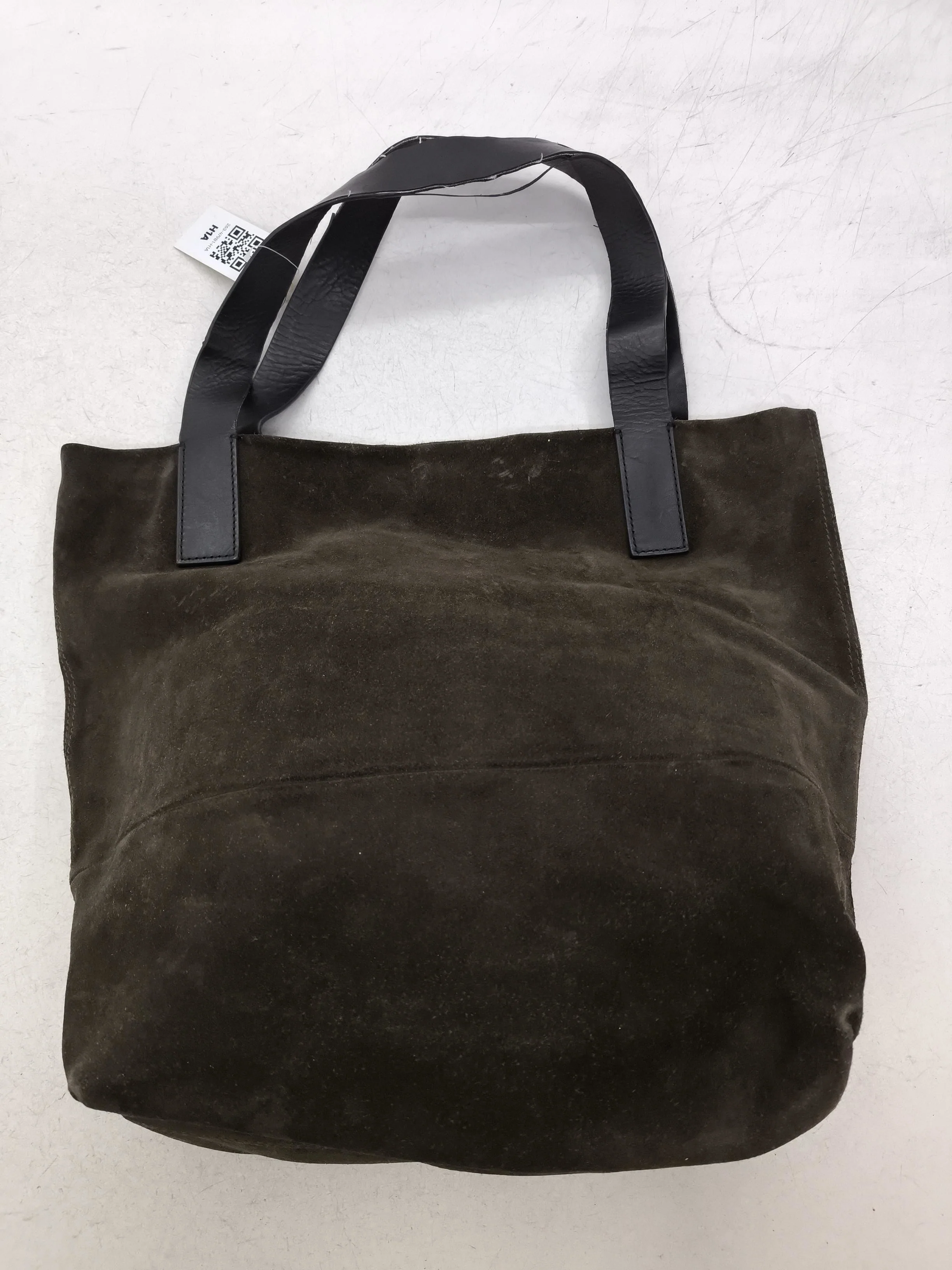 Jaeger Women's Bag Brown Suede with Leather Tote - Image 2