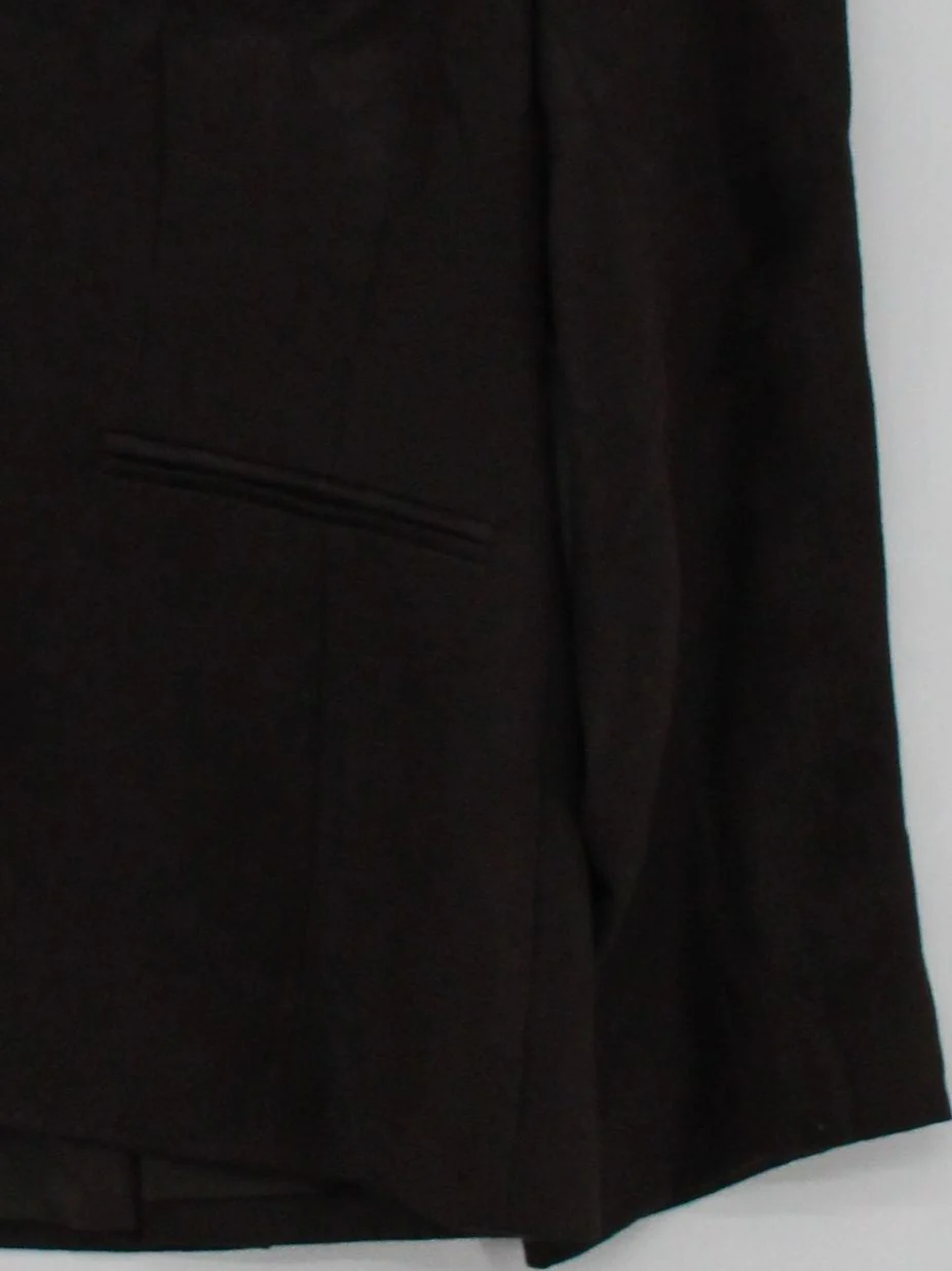 Jaeger Women's Blazer UK 12 Brown Linen with Viscose Overcoat - Image 4