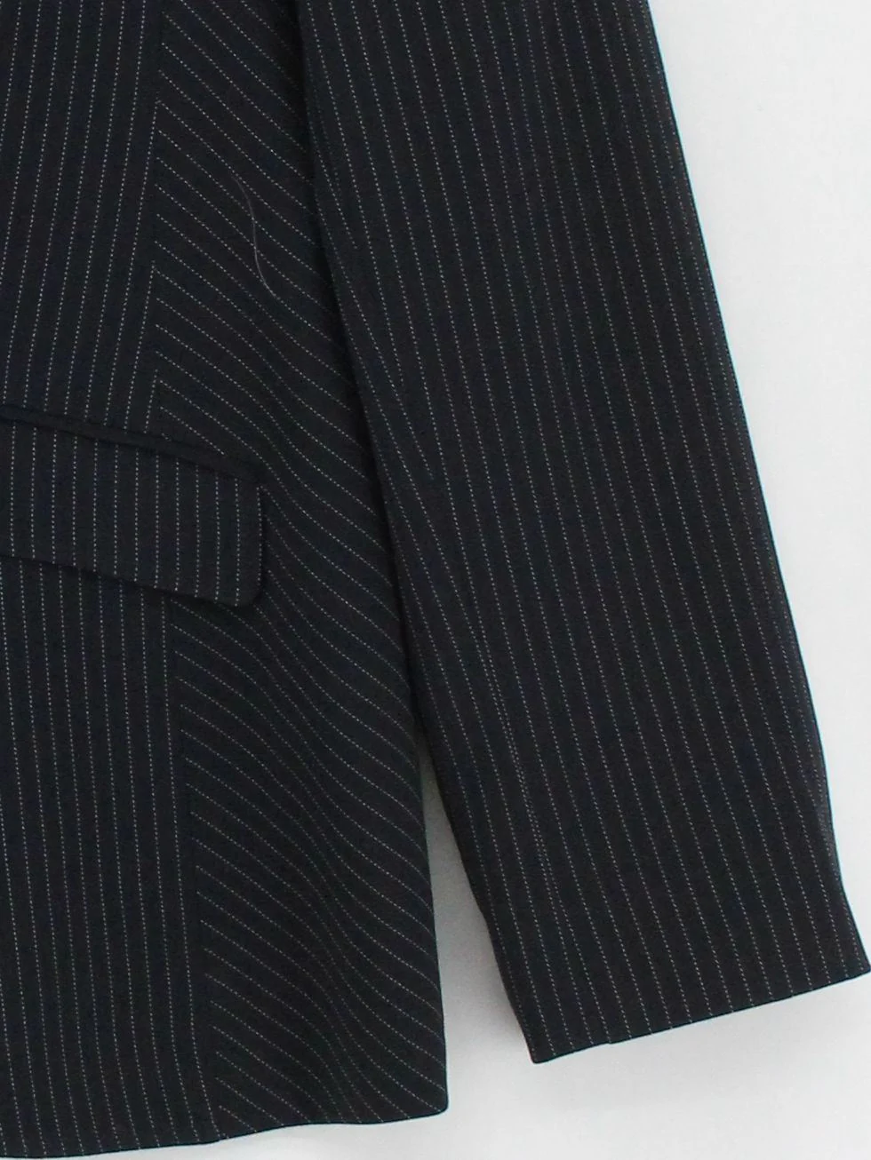Jaeger Women's Blazer UK 14 Black Acetate with Polyester, Viscose Overcoat - Image 4