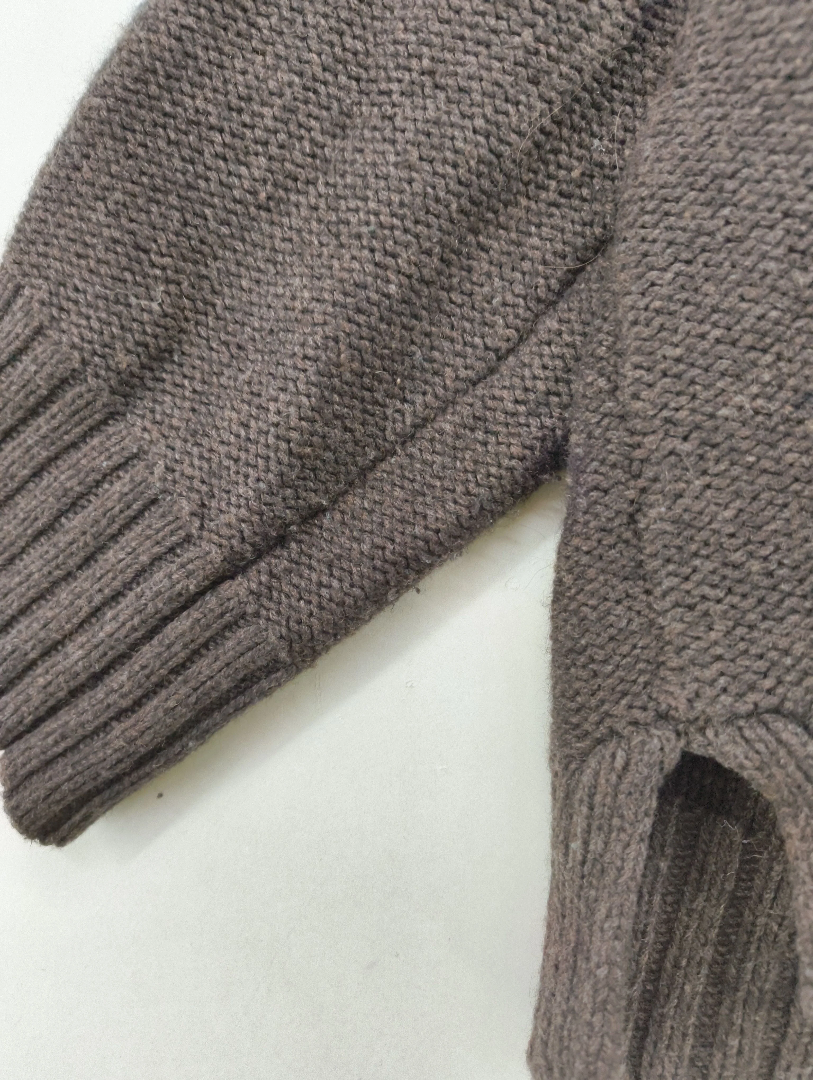 Jaeger Women's Cardigan S Brown Viscose - Image 5