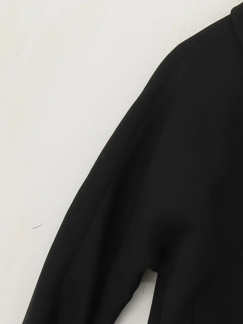 Jaeger Women's Coat L Black Polyester with Wool, Elastane, Viscose Overcoat - Image 4