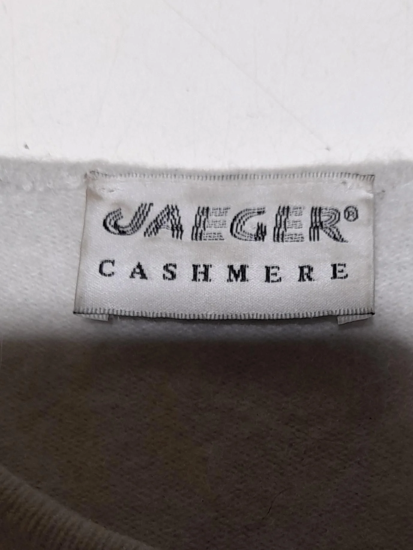 Jaeger Women's Jumper M Grey 100% Cashmere Crew Neck Pullover - Image 7