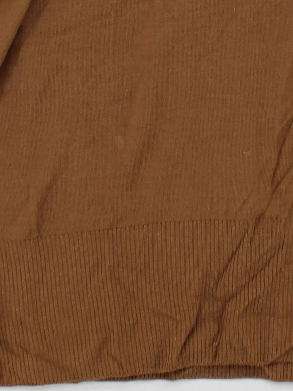 Jaeger Women's Jumper S Brown 100% Wool Roll Neck Pullover - Image 4