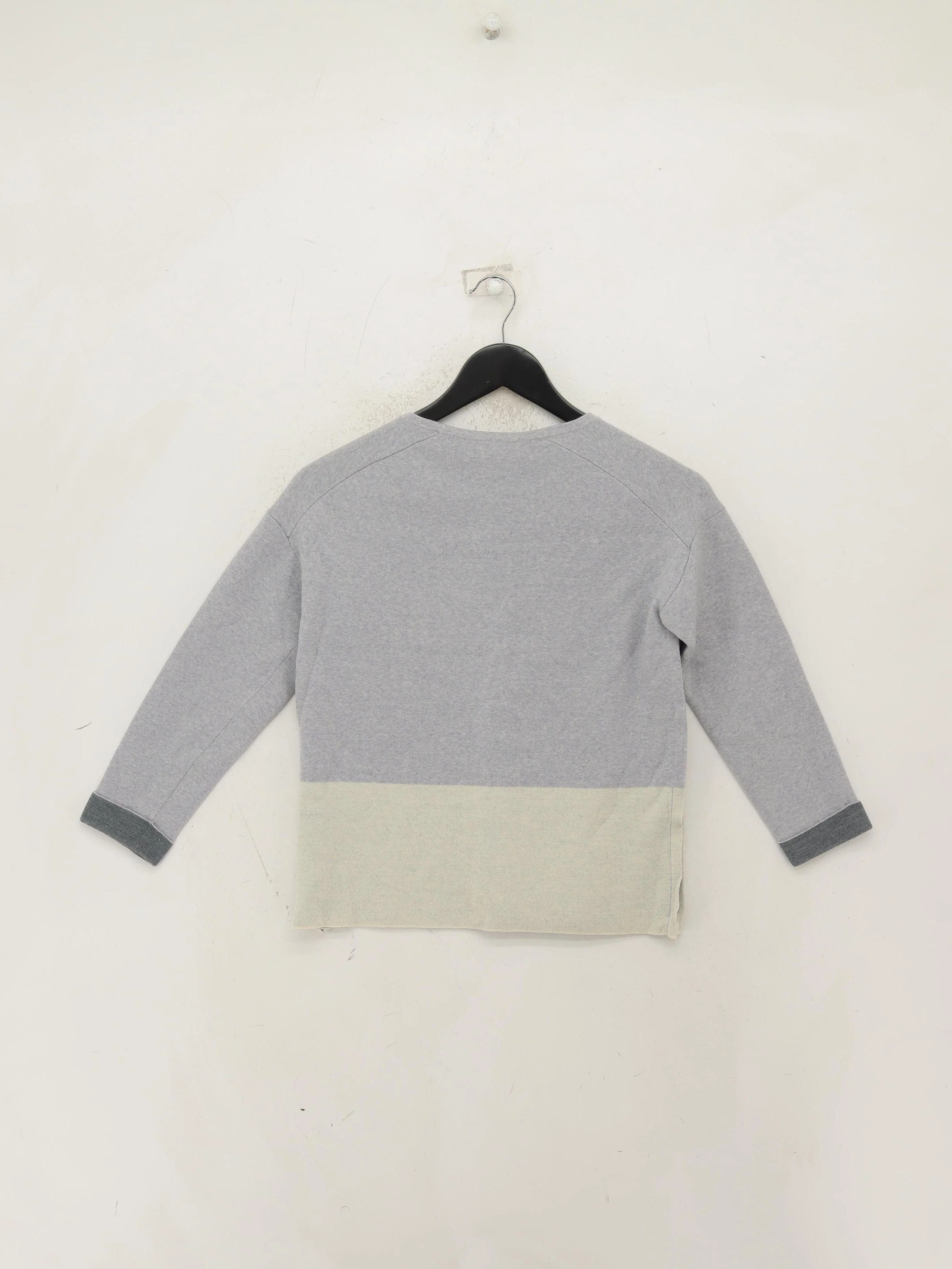 Jaeger Women's Jumper XS Multi 100% Wool Crew Neck Pullover - Image 2