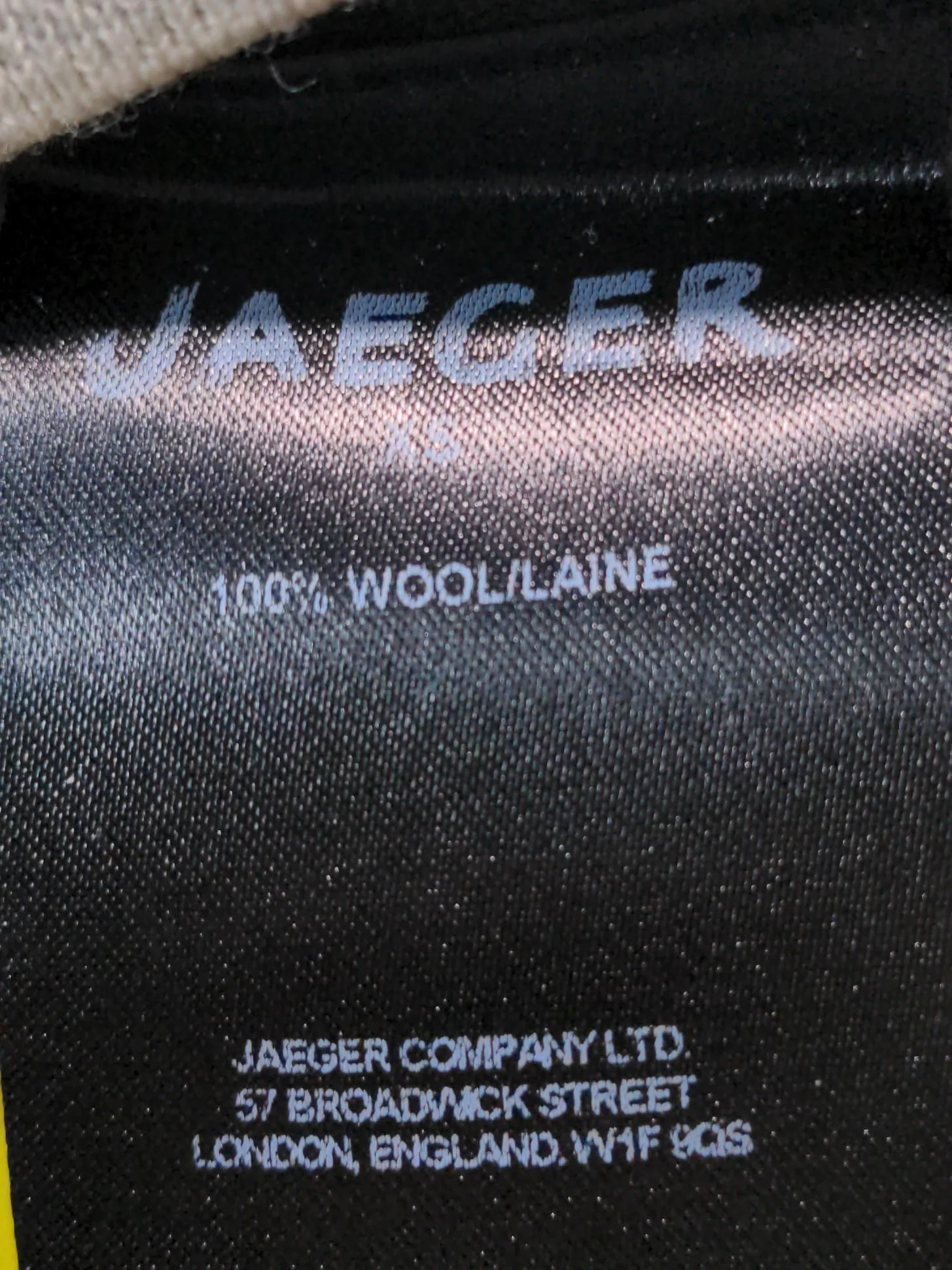 Jaeger Women's Jumper XS Multi 100% Wool Crew Neck Pullover - Image 6