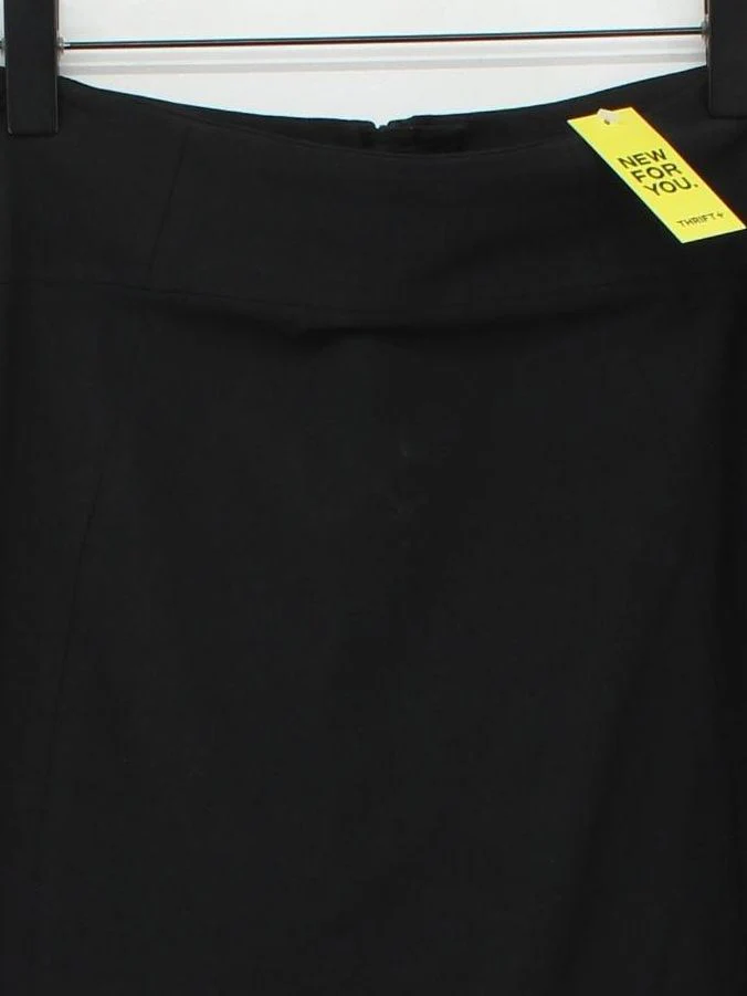 Jaeger Women's Midi Skirt UK 12 Black 100% Other Midi Straight & Pencil - Image 3