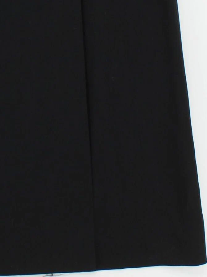Jaeger Women's Midi Skirt XXL Black Wool with Acetate Midi A-Line - Image 4