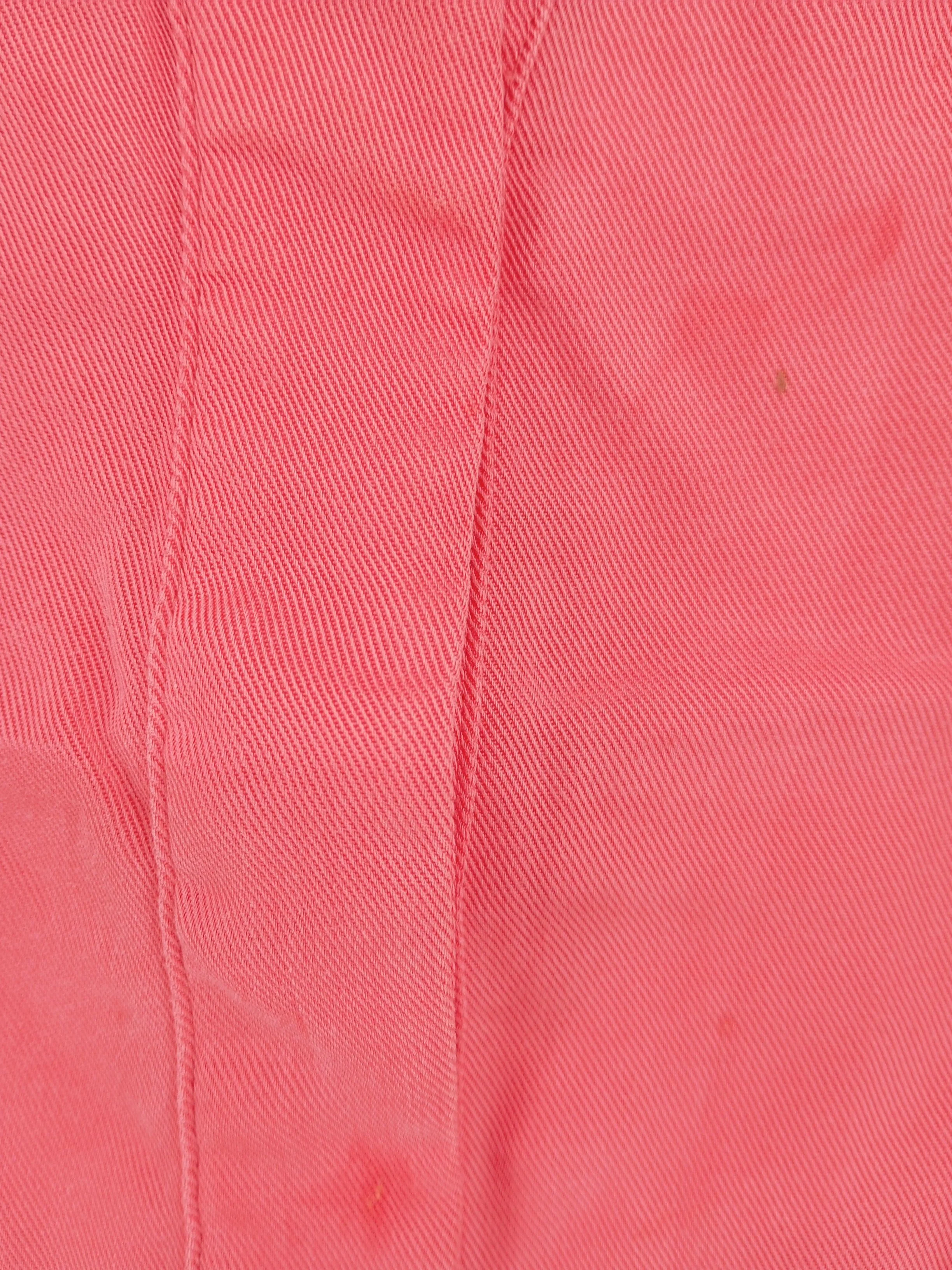 Jaeger Women's Top L Pink 100% Lyocell Modal Short Sleeve V-Neck Basic - Image 5