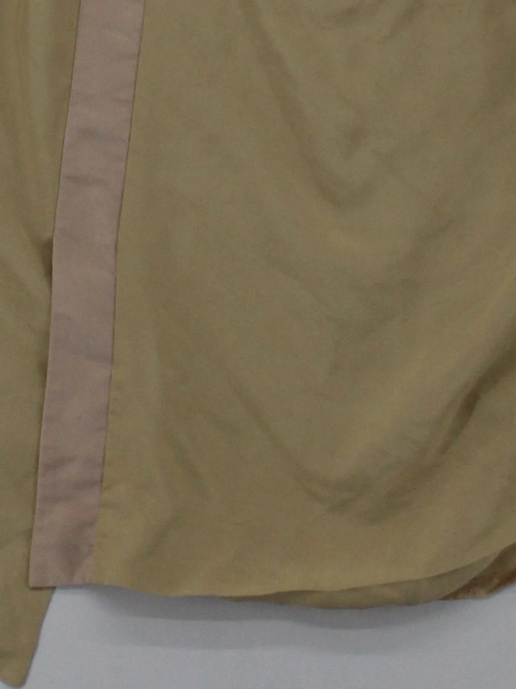 Jaeger Women's Top UK 10 Tan 100% Silk 3/4 Sleeve Square Neck Basic - Image 4